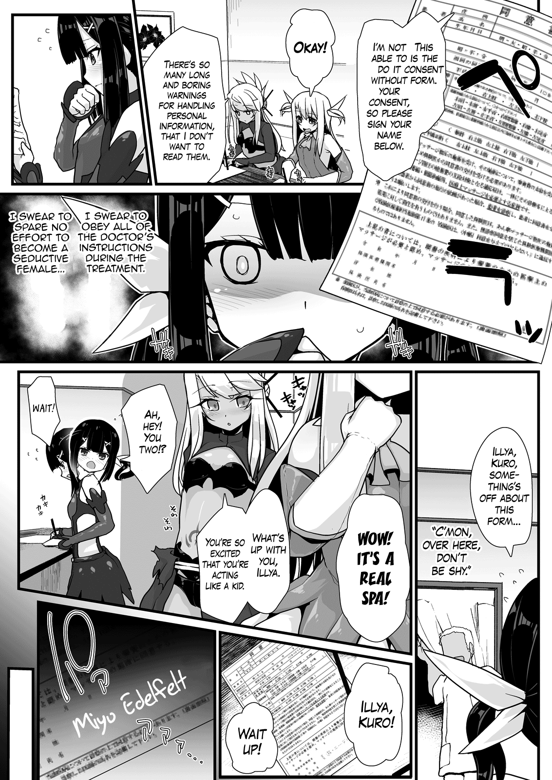 Three Prisma Sisters vs. The Dirty Old Man of Chaldea page 4