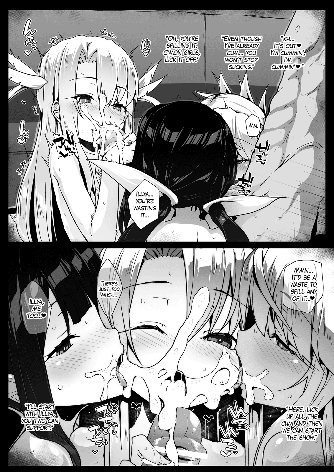 Three Prisma Sisters vs. The Dirty Old Man of Chaldea page 8