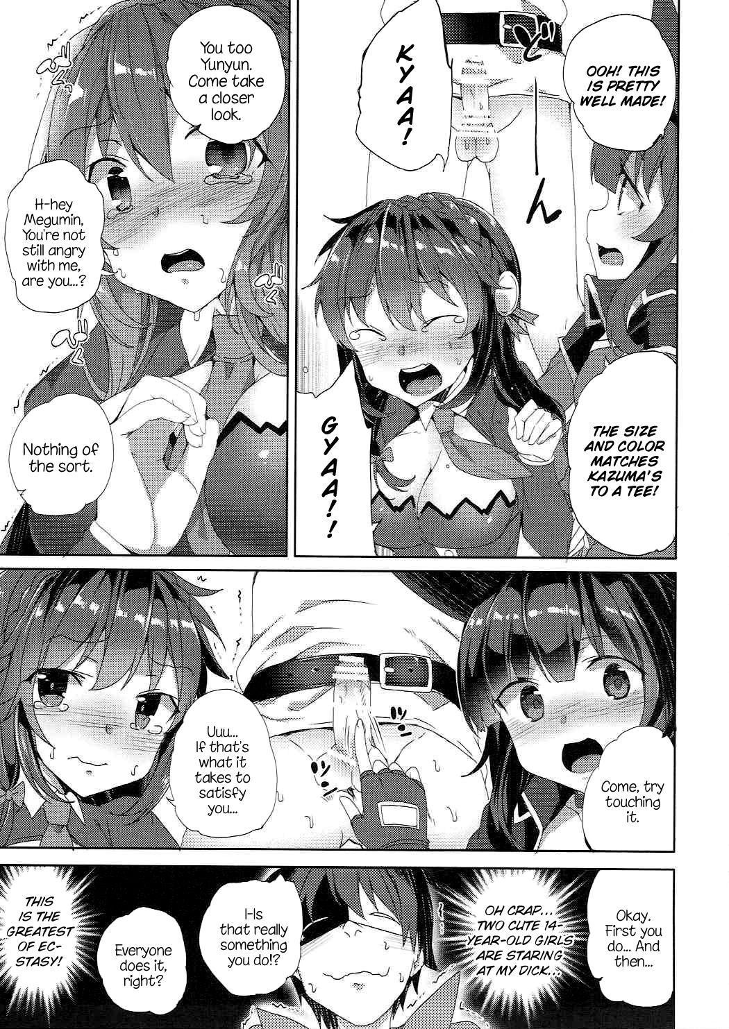 Threesome with These Wonderful Crimson Demon Girls! page 25