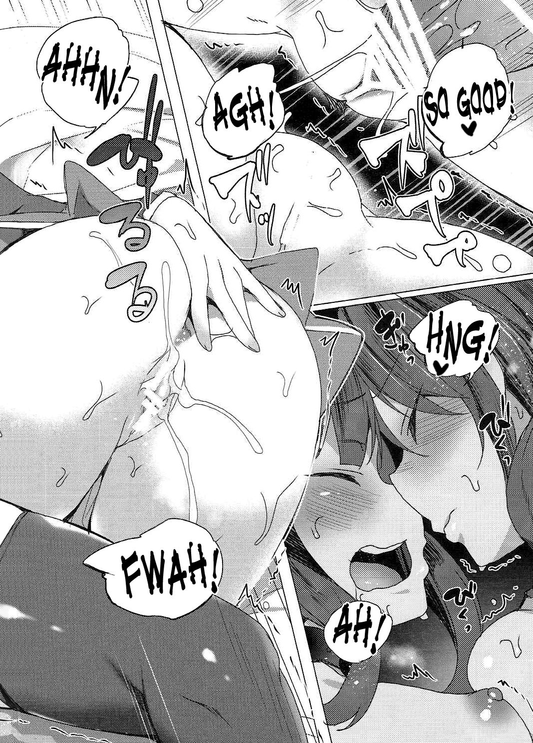 Threesome with These Wonderful Crimson Demon Girls! page 40