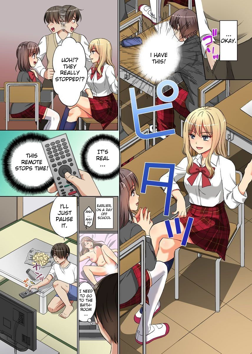 Time Stop! I tried to stop that girl's time with the remote control. page 3