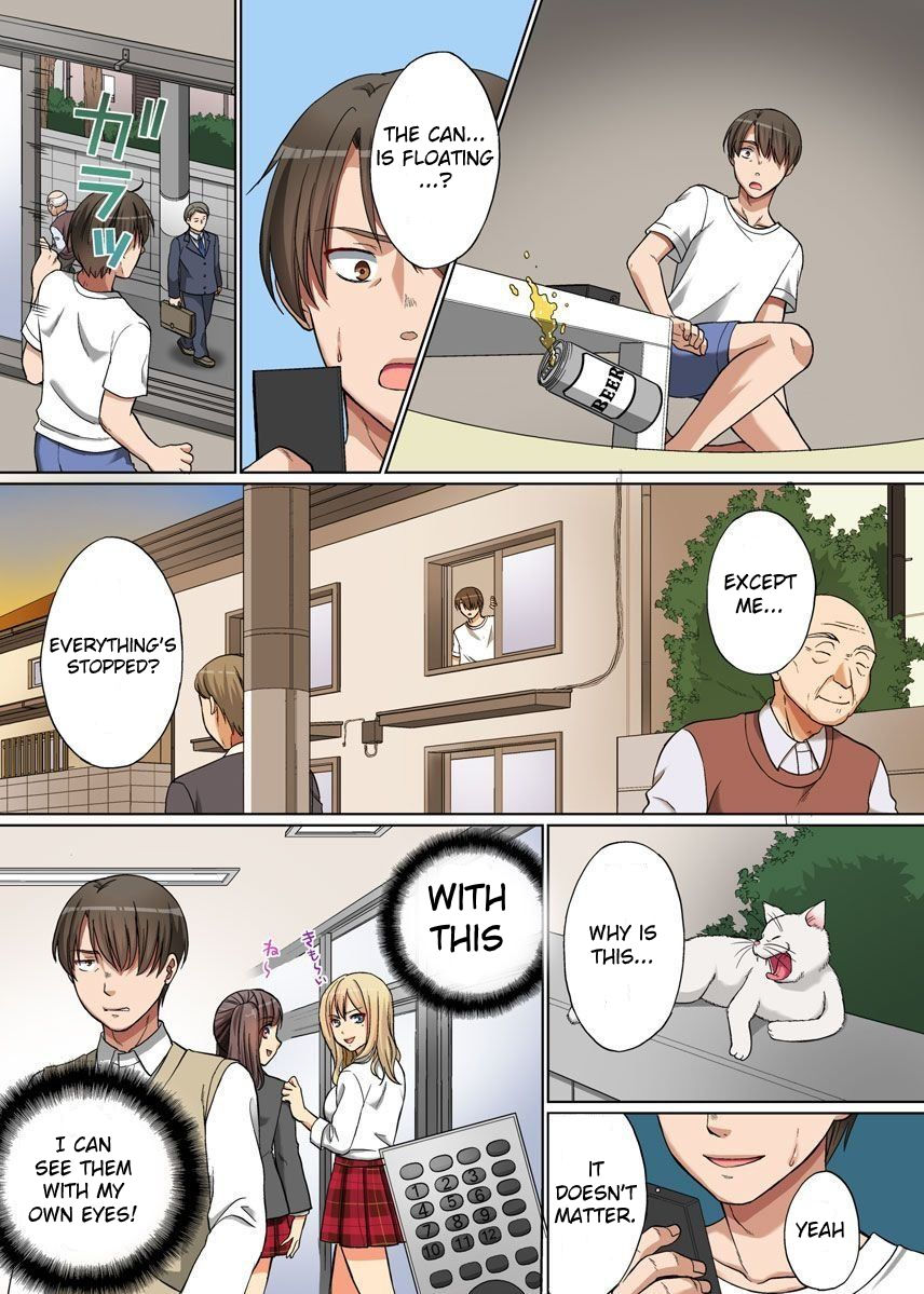 Time Stop! I tried to stop that girl's time with the remote control. page 4