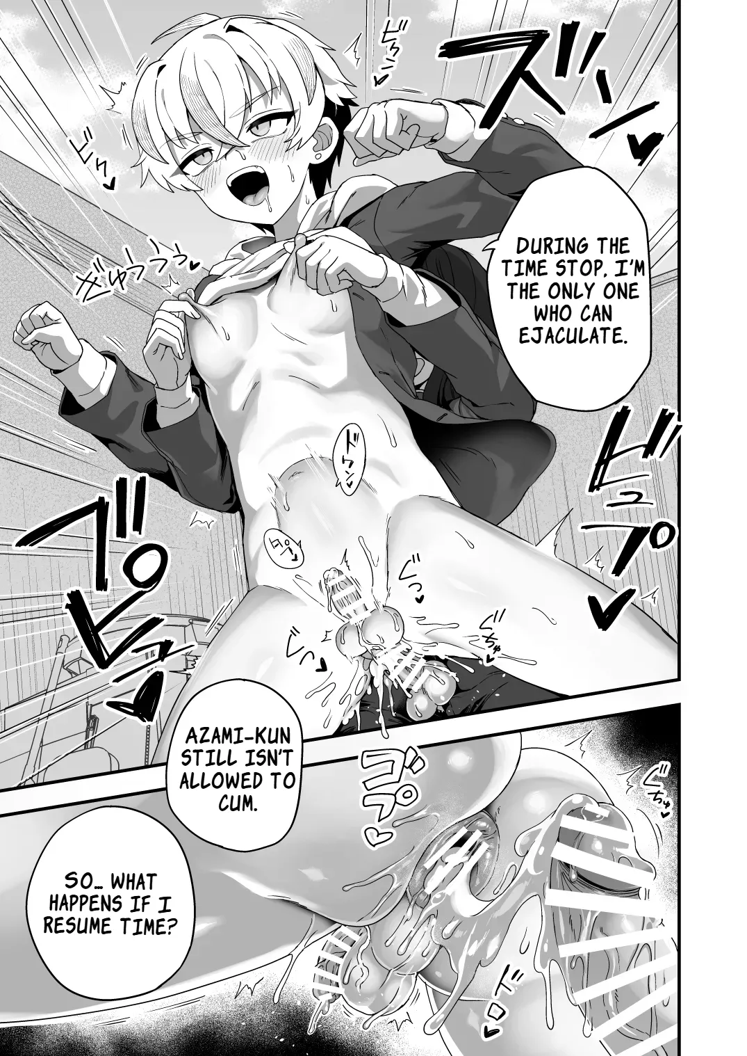 Time‑Stop Ability User VS Delinquent Boy page 12