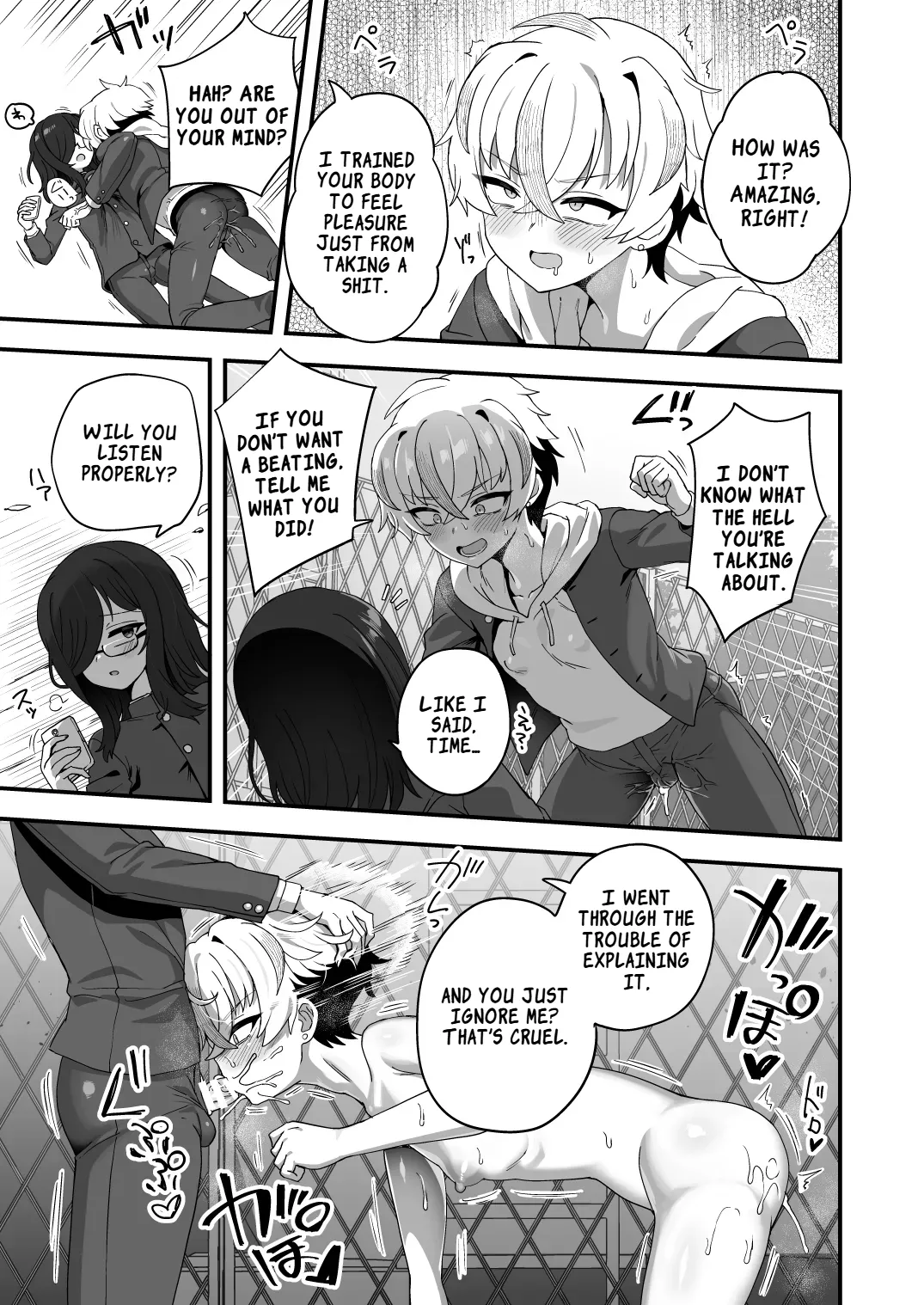 Time‑Stop Ability User VS Delinquent Boy page 14