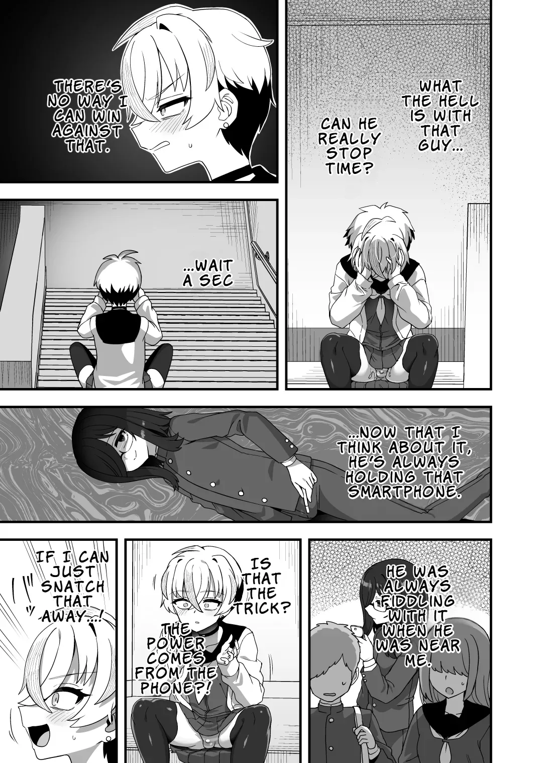 Time‑Stop Ability User VS Delinquent Boy page 32