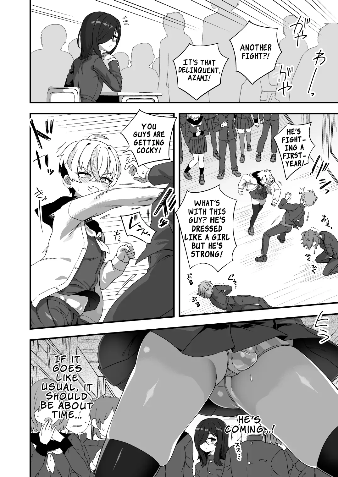 Time‑Stop Ability User VS Delinquent Boy page 33