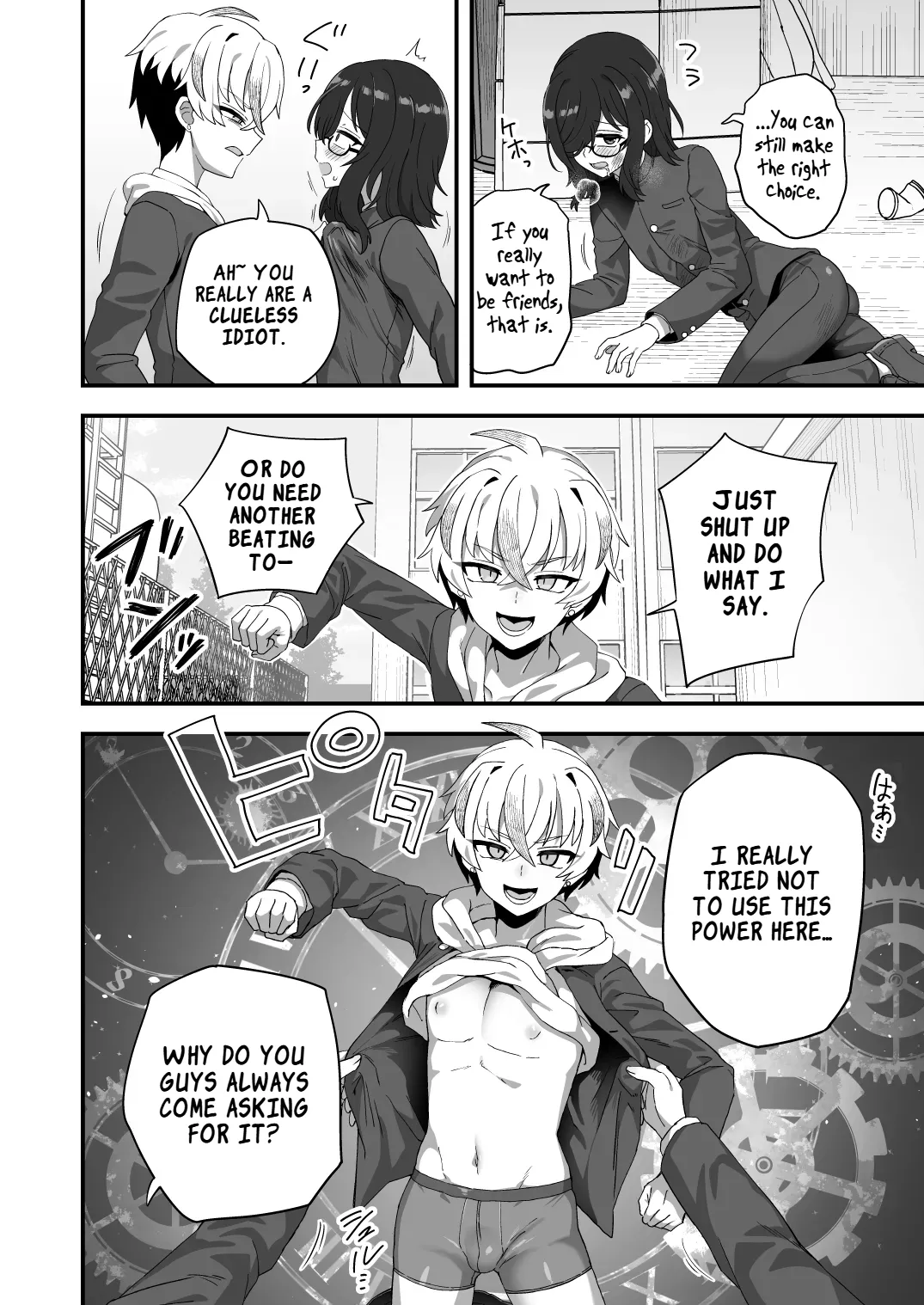Time‑Stop Ability User VS Delinquent Boy page 5