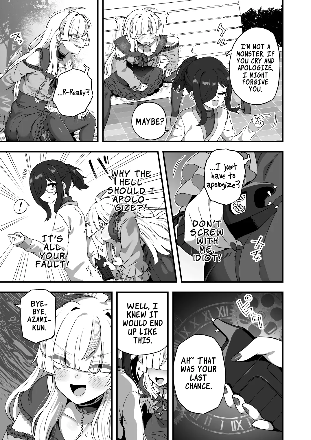 Time‑Stop Ability User VS Delinquent Boy page 50