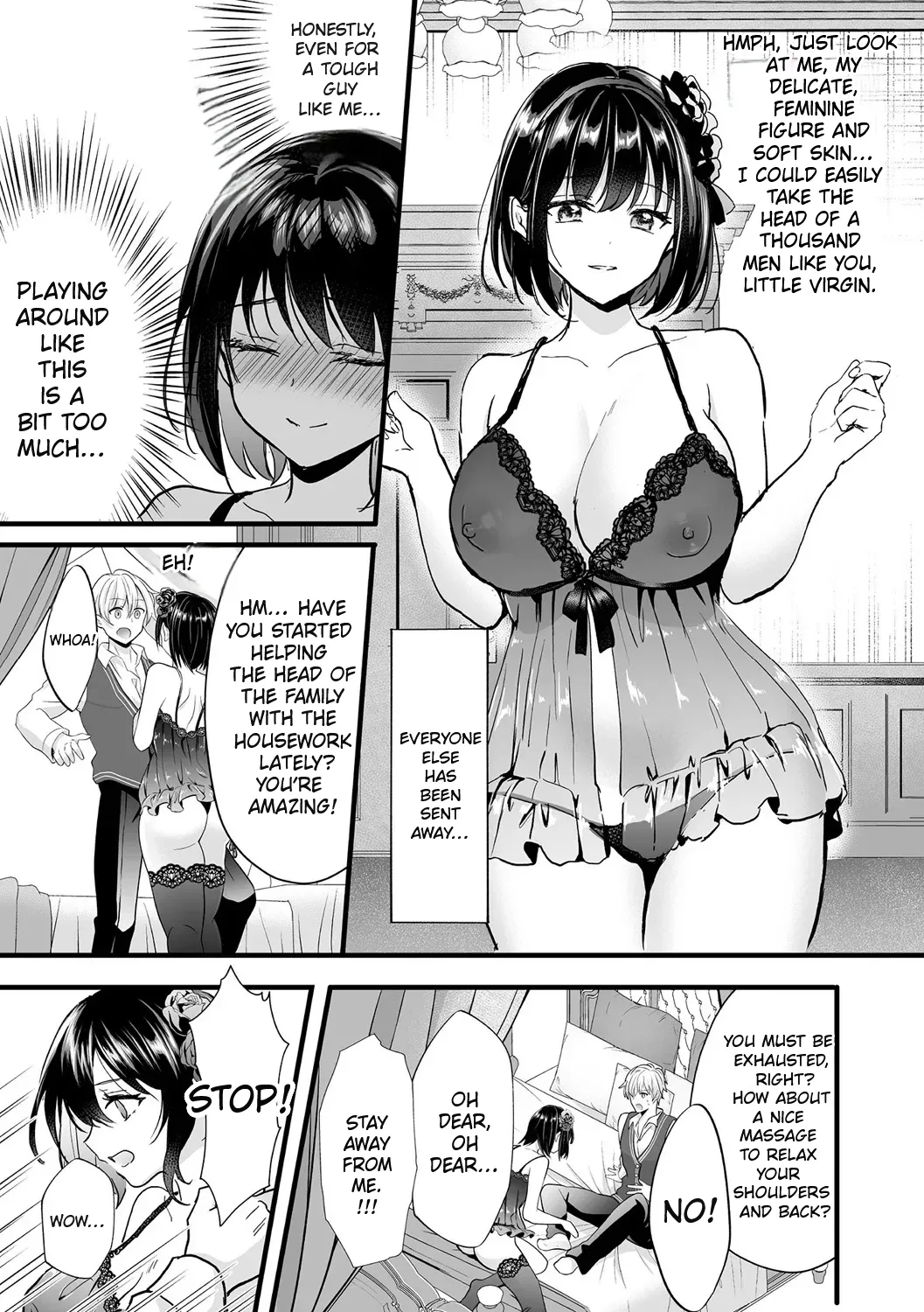 To Survive, the Villainess Has No Choice but to Seduce the Protagonist page 17