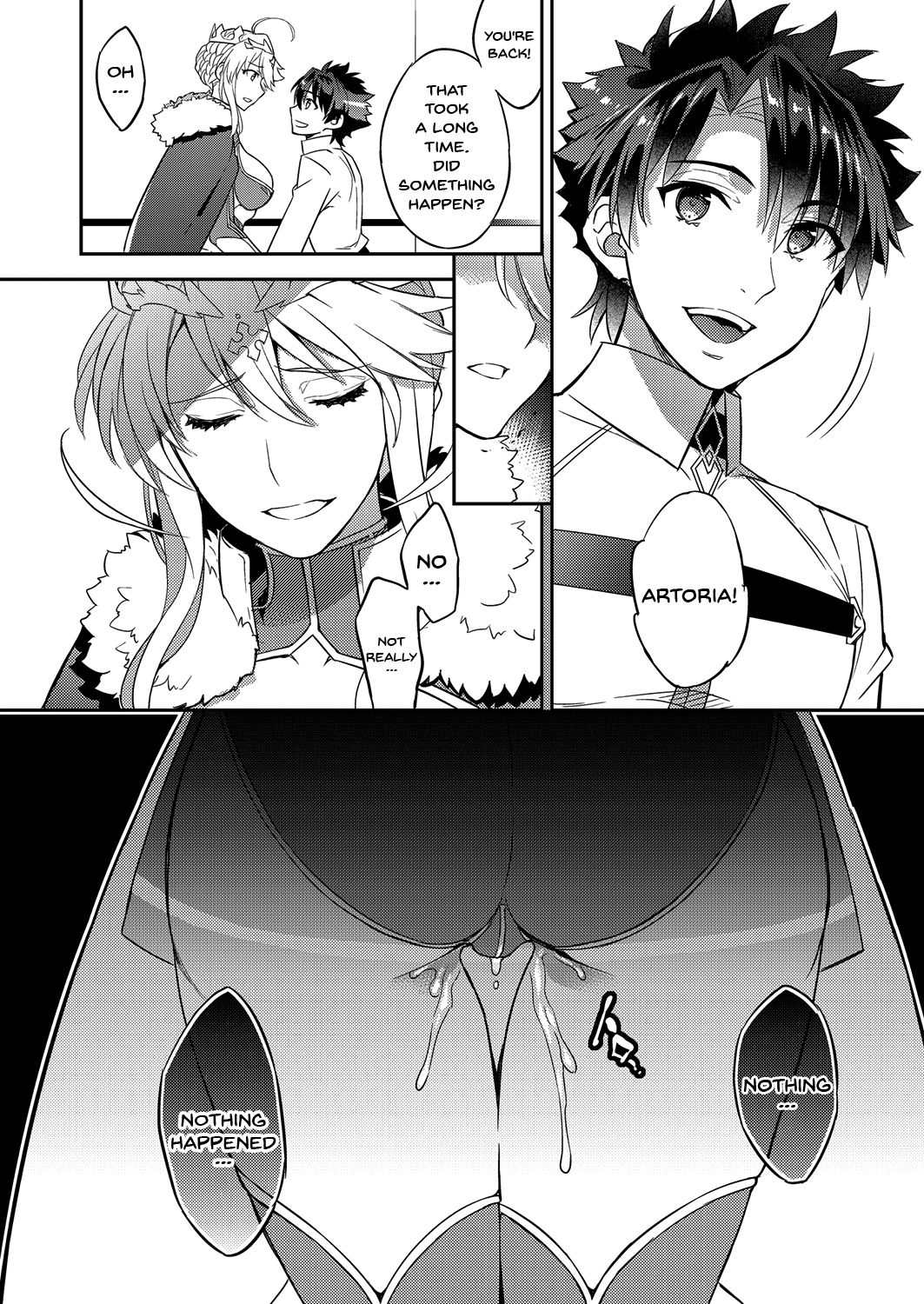 To Think That The Artoria I Believe In Could Be Doing NTR page 25