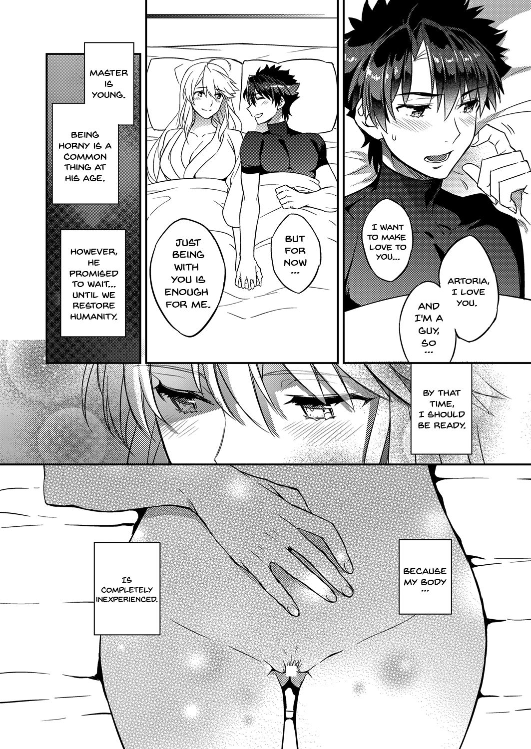 To Think That The Artoria I Believe In Could Be Doing NTR page 3