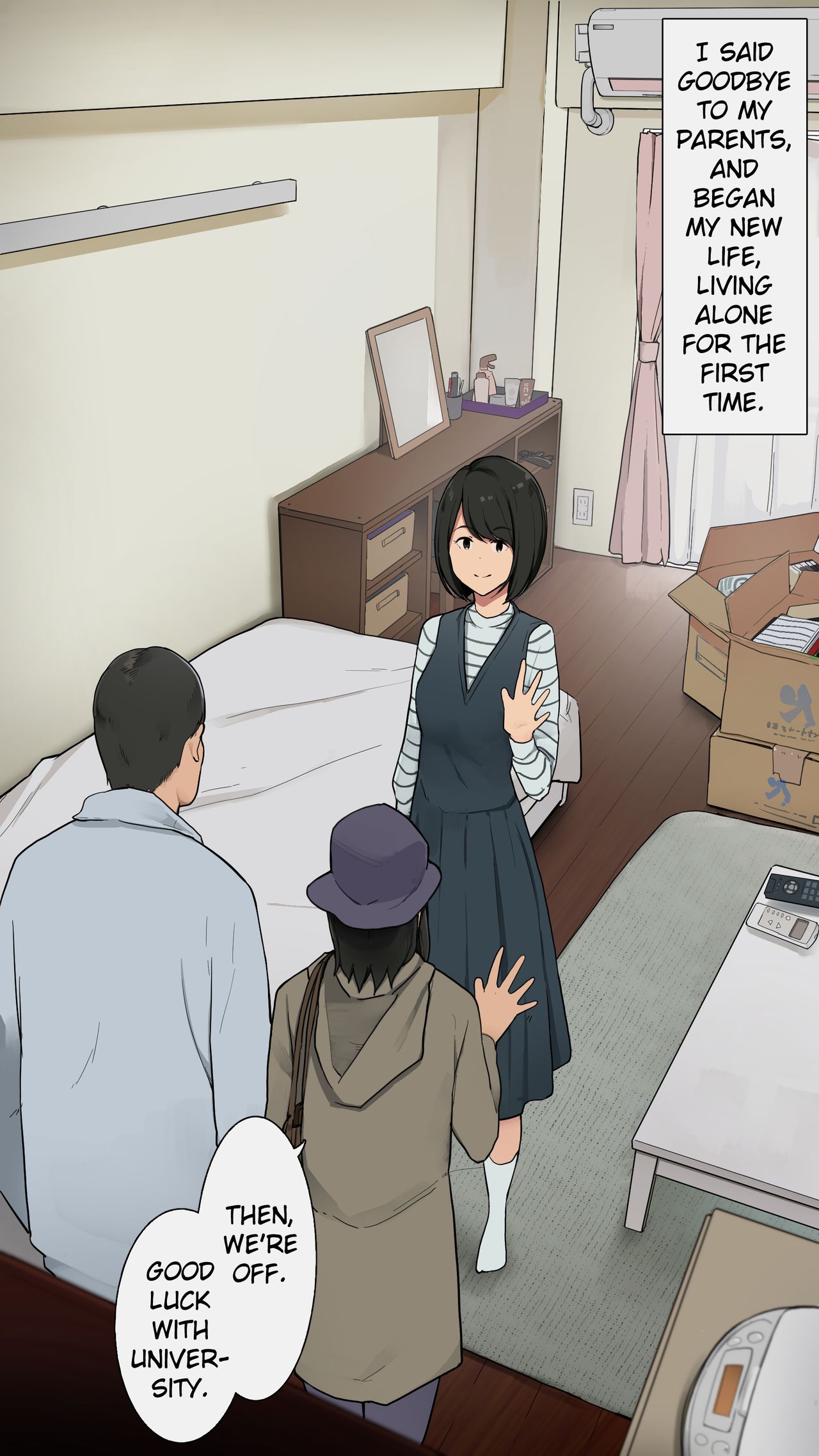 Toaru Joshidaisei no Ichiban Taida datta Hi page 1