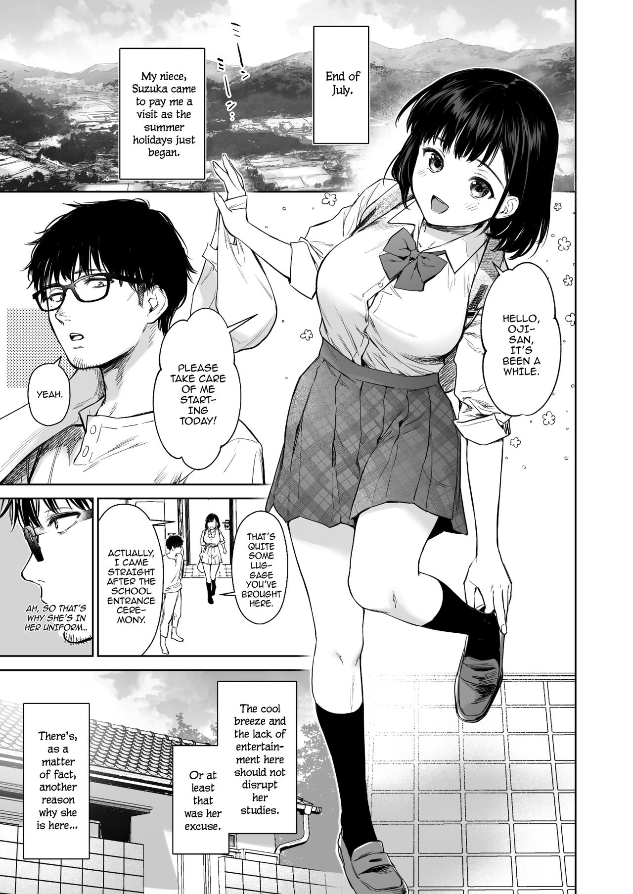 Toaru Natsu, Mei to Futarikiri. page 2