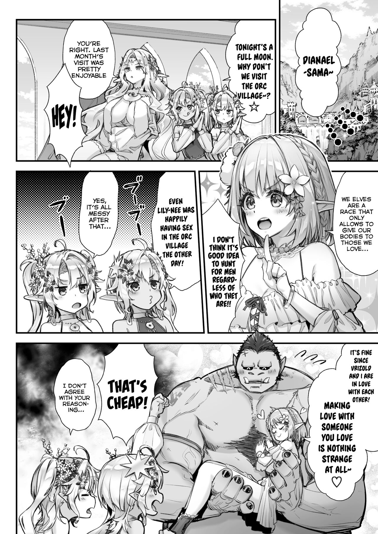 Tobidase! Midara na Elf no Utage page 31