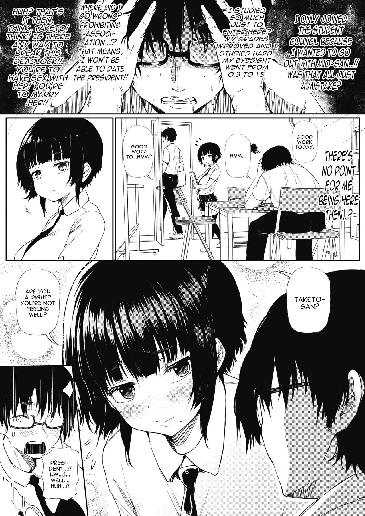 Tobikyuu Renai Seito Kaichou-san!! page 3