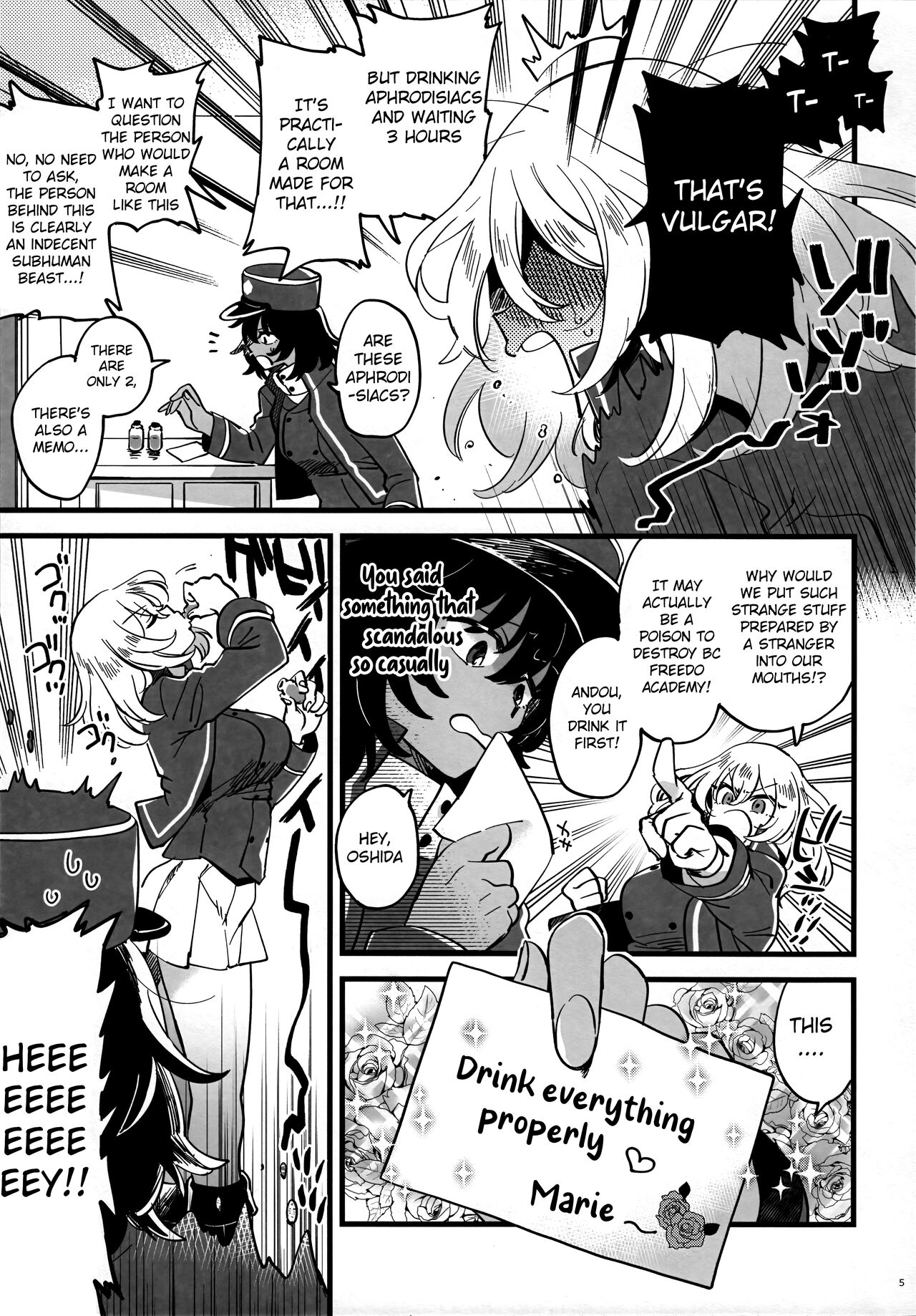 Tojikomerarete Kusuri Nonde Sorekara no Aida page 4