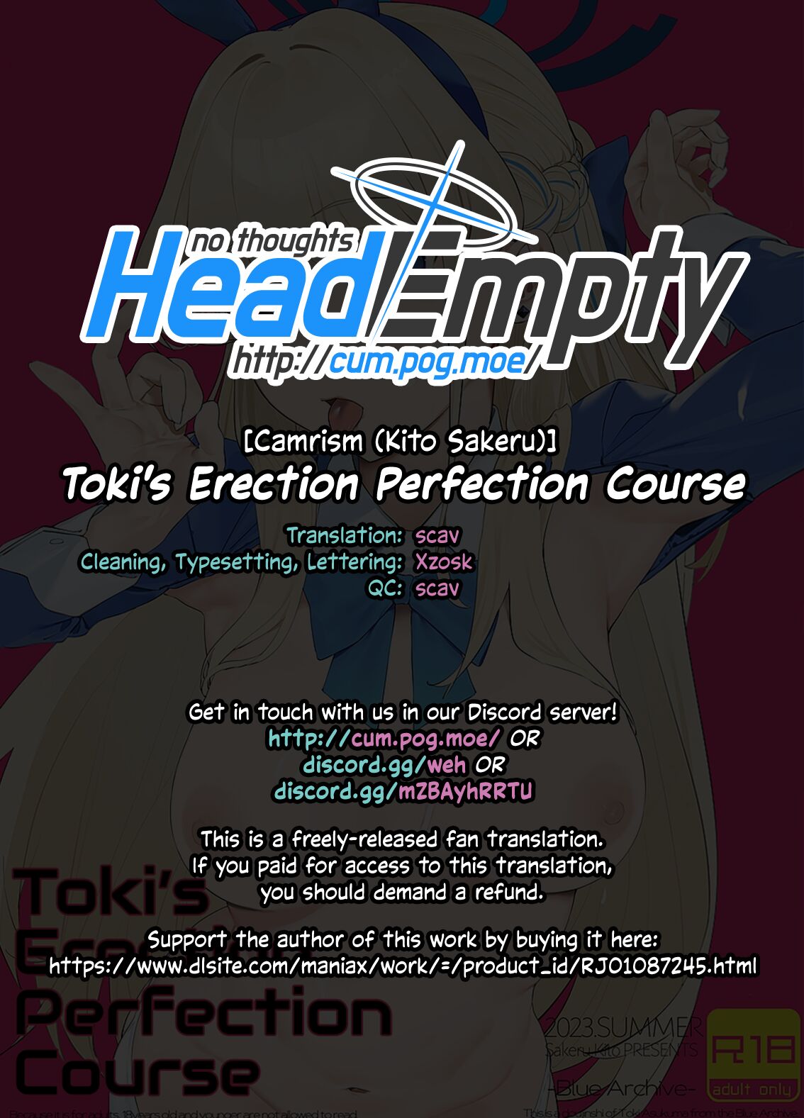 Toki's Erection Perfection Course page 39