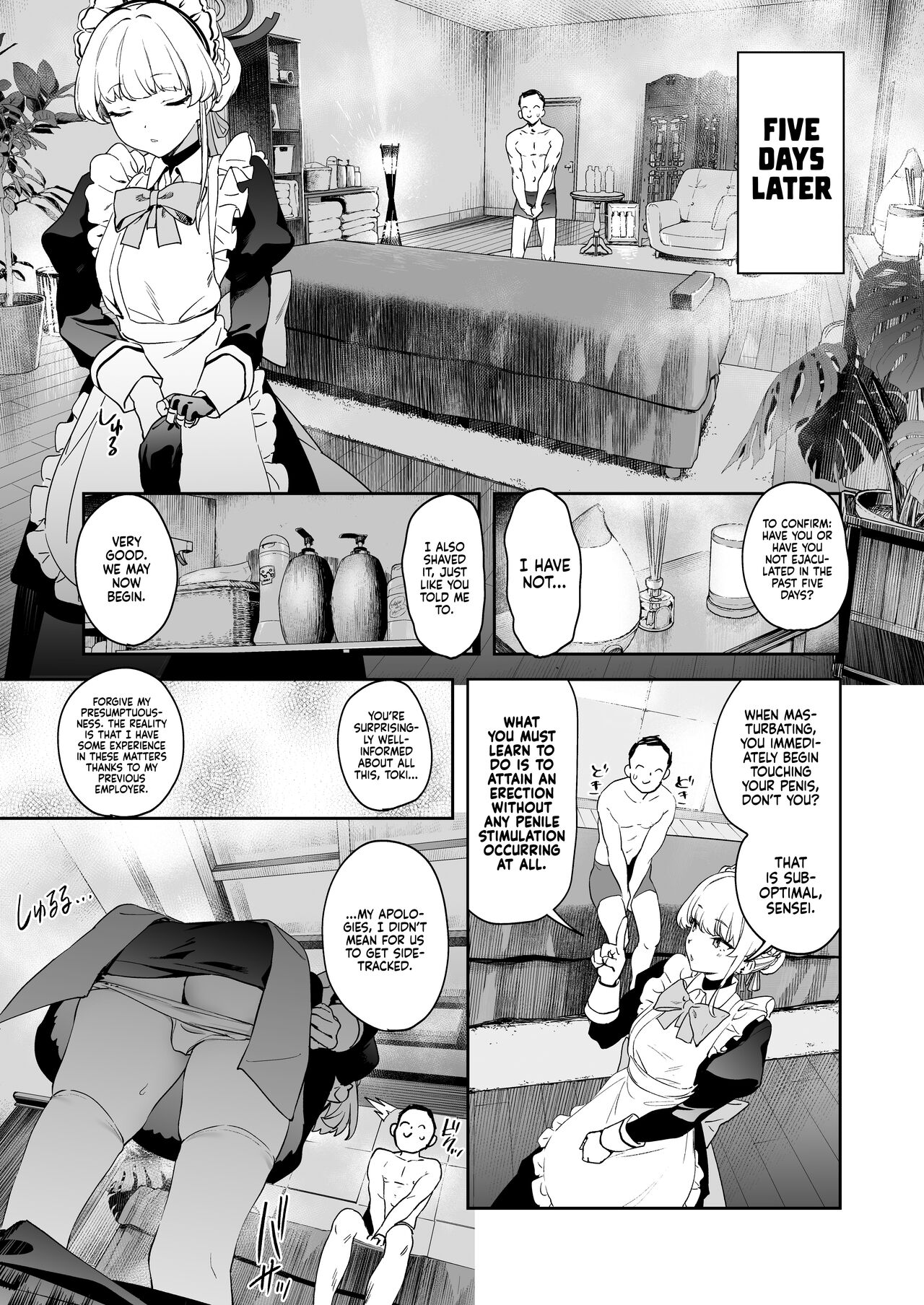Toki's Erection Perfection Course page 9