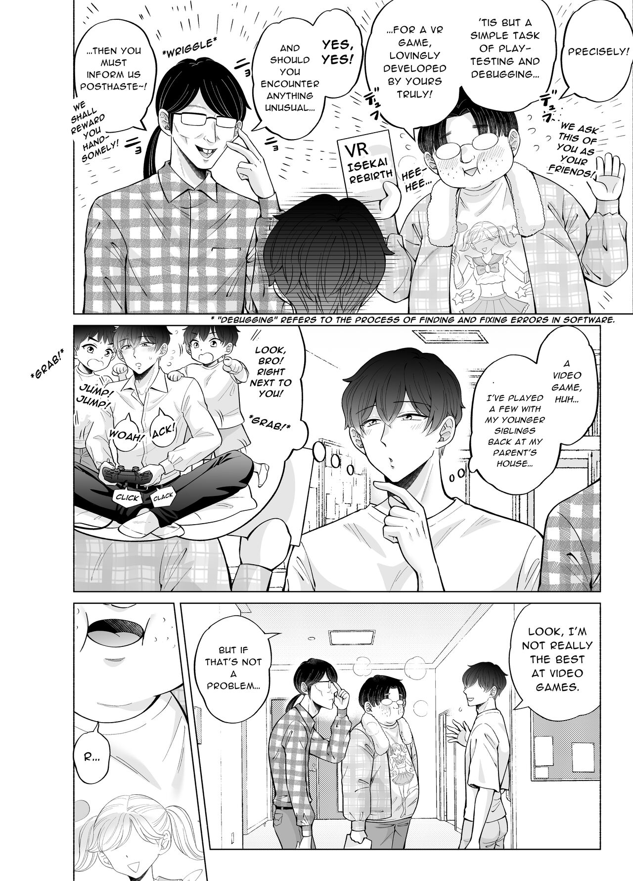 Toma's Questionable Part-Time Job 4 ~Another World Part 1~ page 4