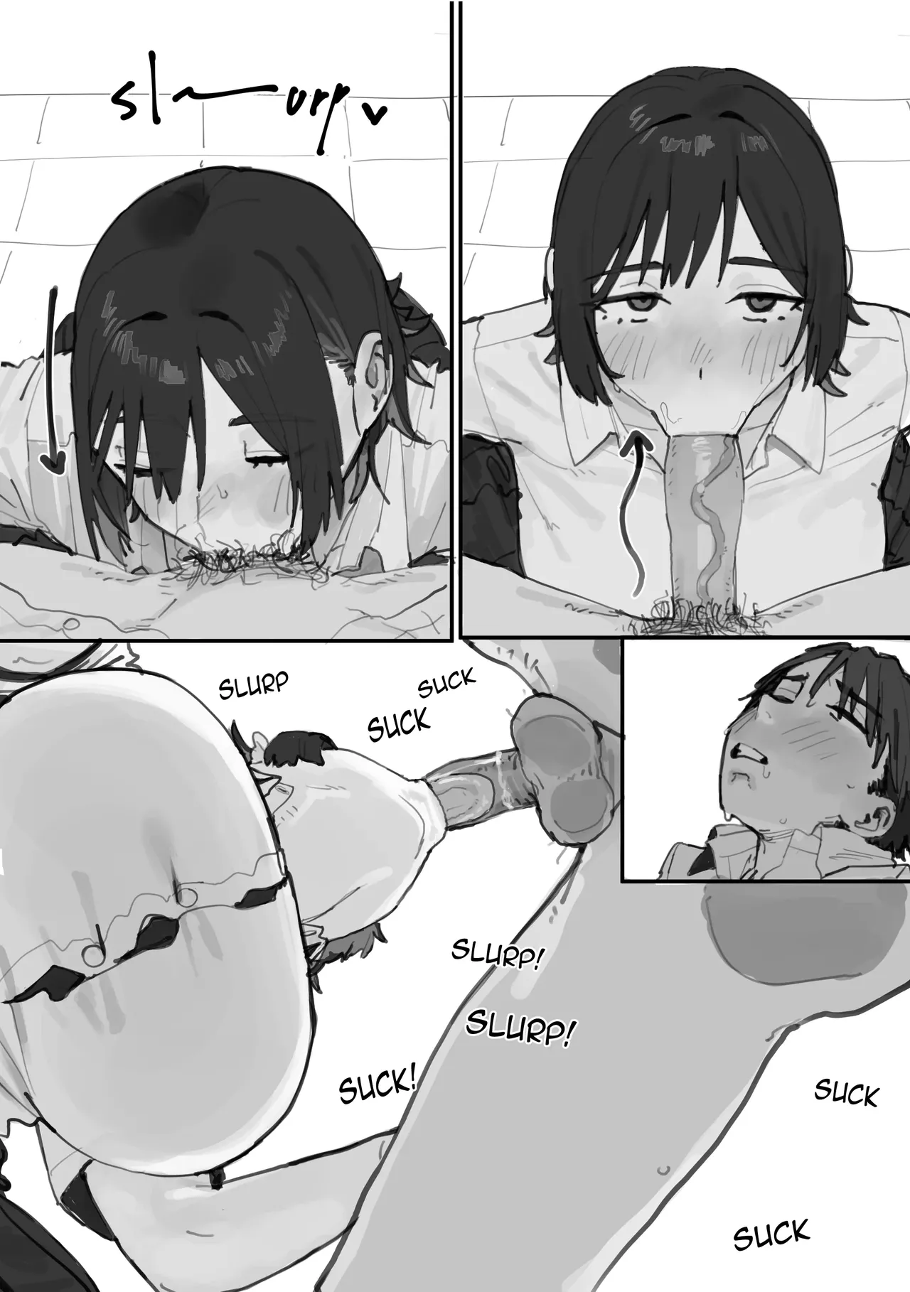 Tomboy Friend Good at Sucking page 6