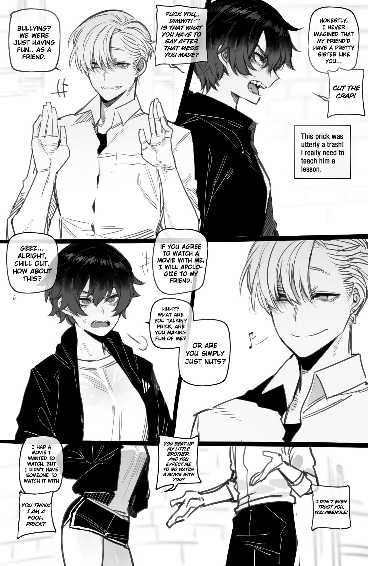 tomboy sister bully netorare page 2