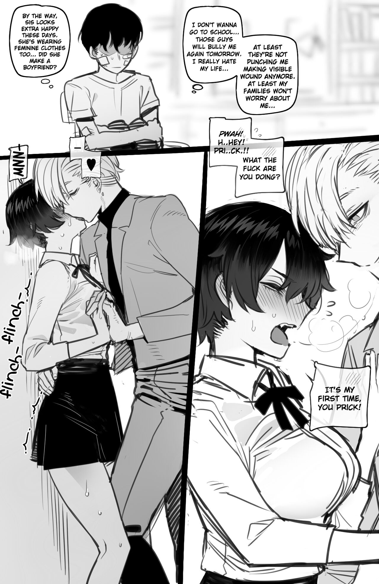tomboy sister bully netorare page 9