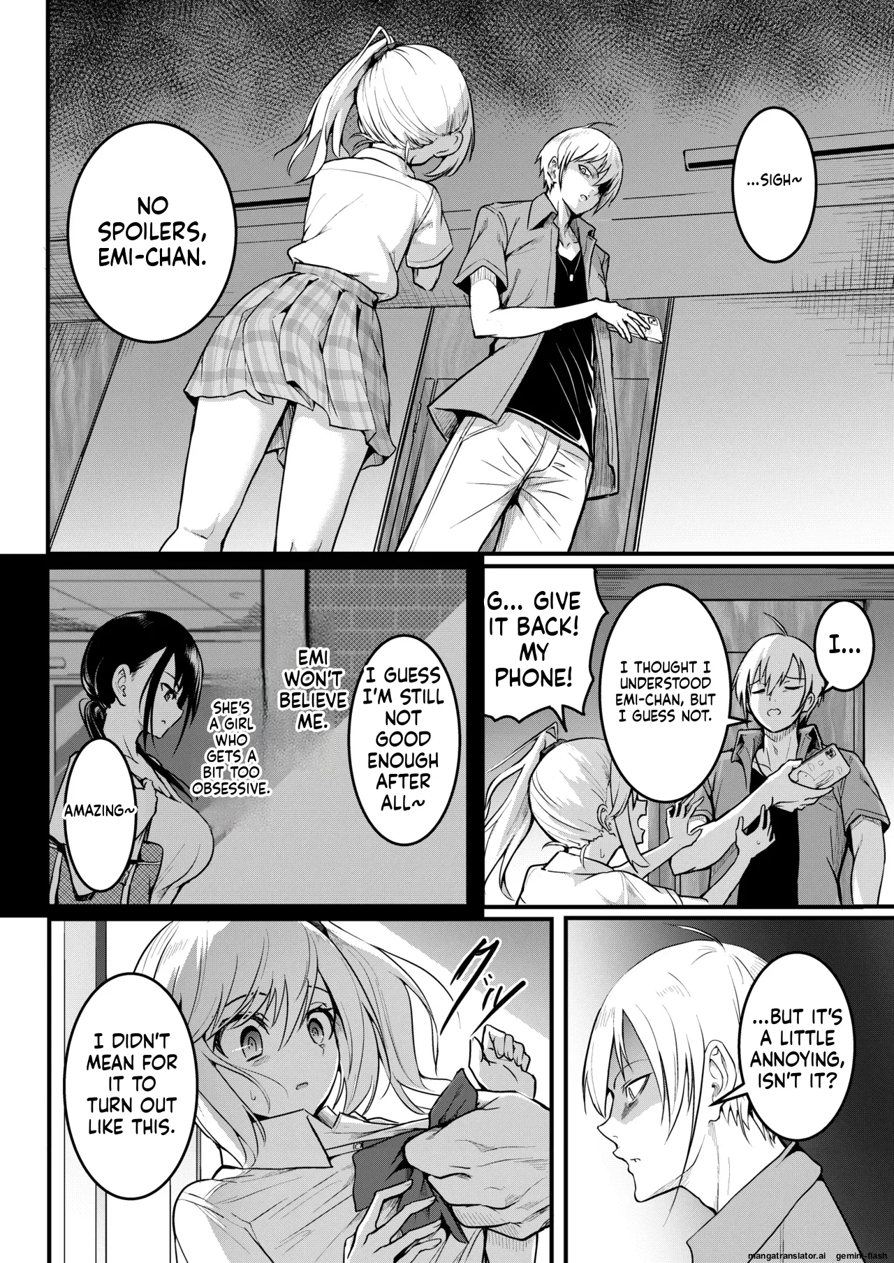 Tomodachi -2nd period- page 23