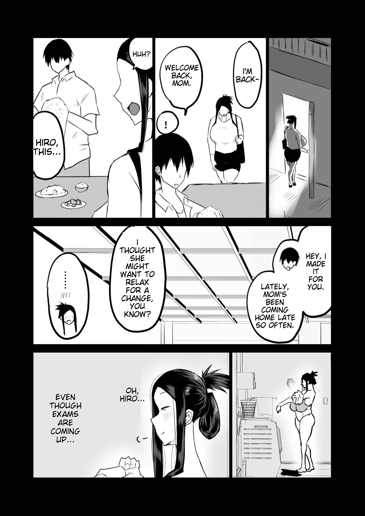 Tomodachi ga Boku no Oba to Mama de Gachinuki-1280x page 143