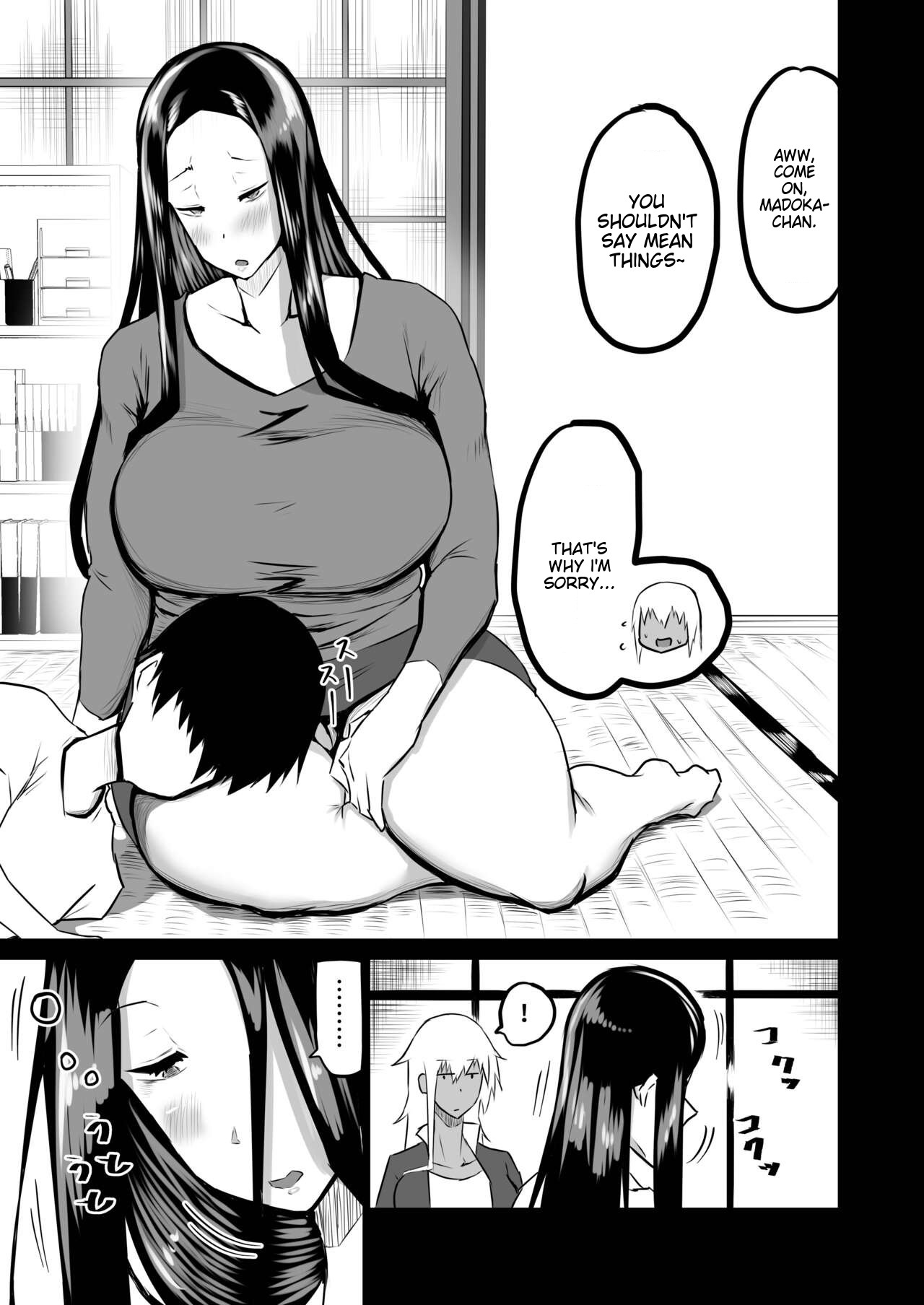Tomodachi ga Boku no Oba to Mama de Gachinuki-1280x page 5