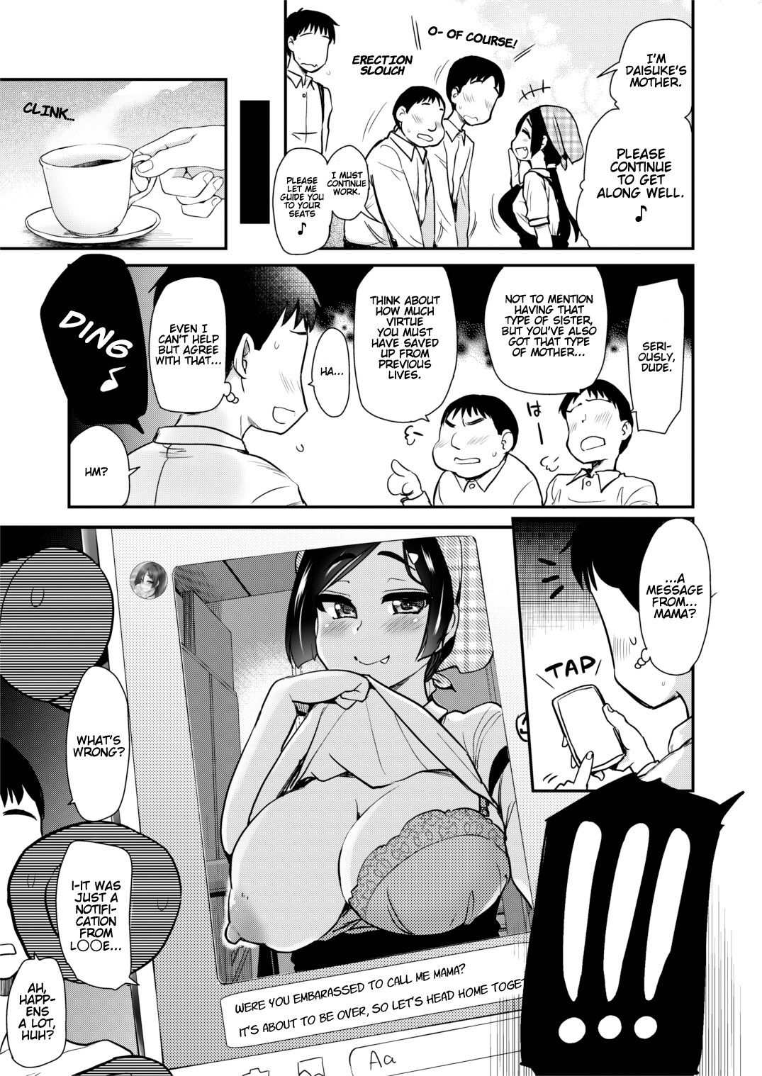 Tomodachi ga Urayamu H Sugiru Boku no Mama to Onee–chan wa, Tokoro Kamawazu Boku o Yuuwaku o Shite Kimasu. page 10