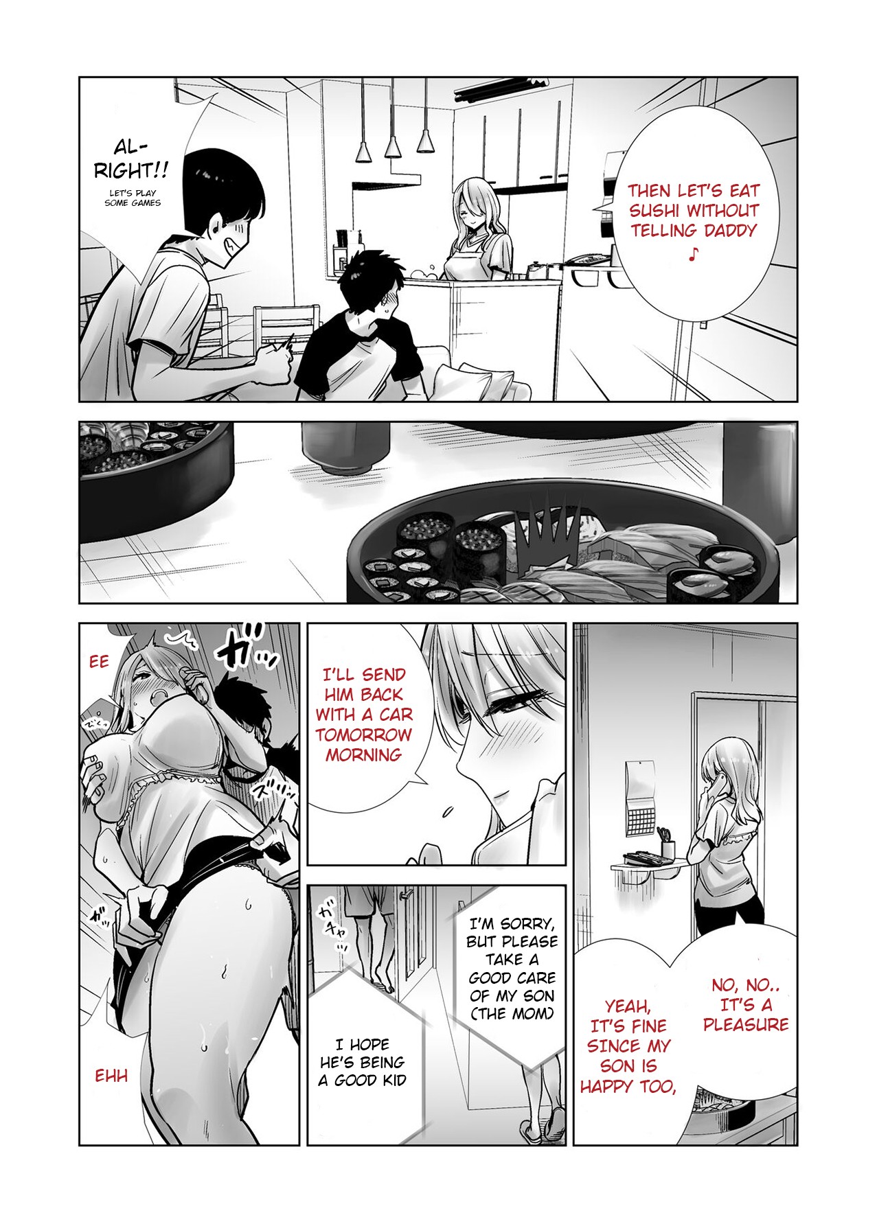 Tomodachi no Mama ga Boku no Dekachin de Ikimakutta Hanashi page 22