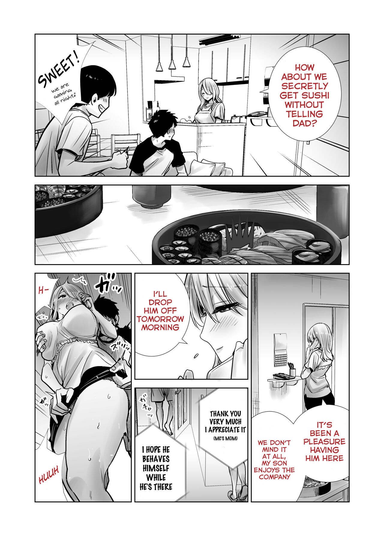 Tomodachi no Mama ga Boku no Dekachin de Ikimakutta Oshougatsu Otoshidama Soushuuhen page 23