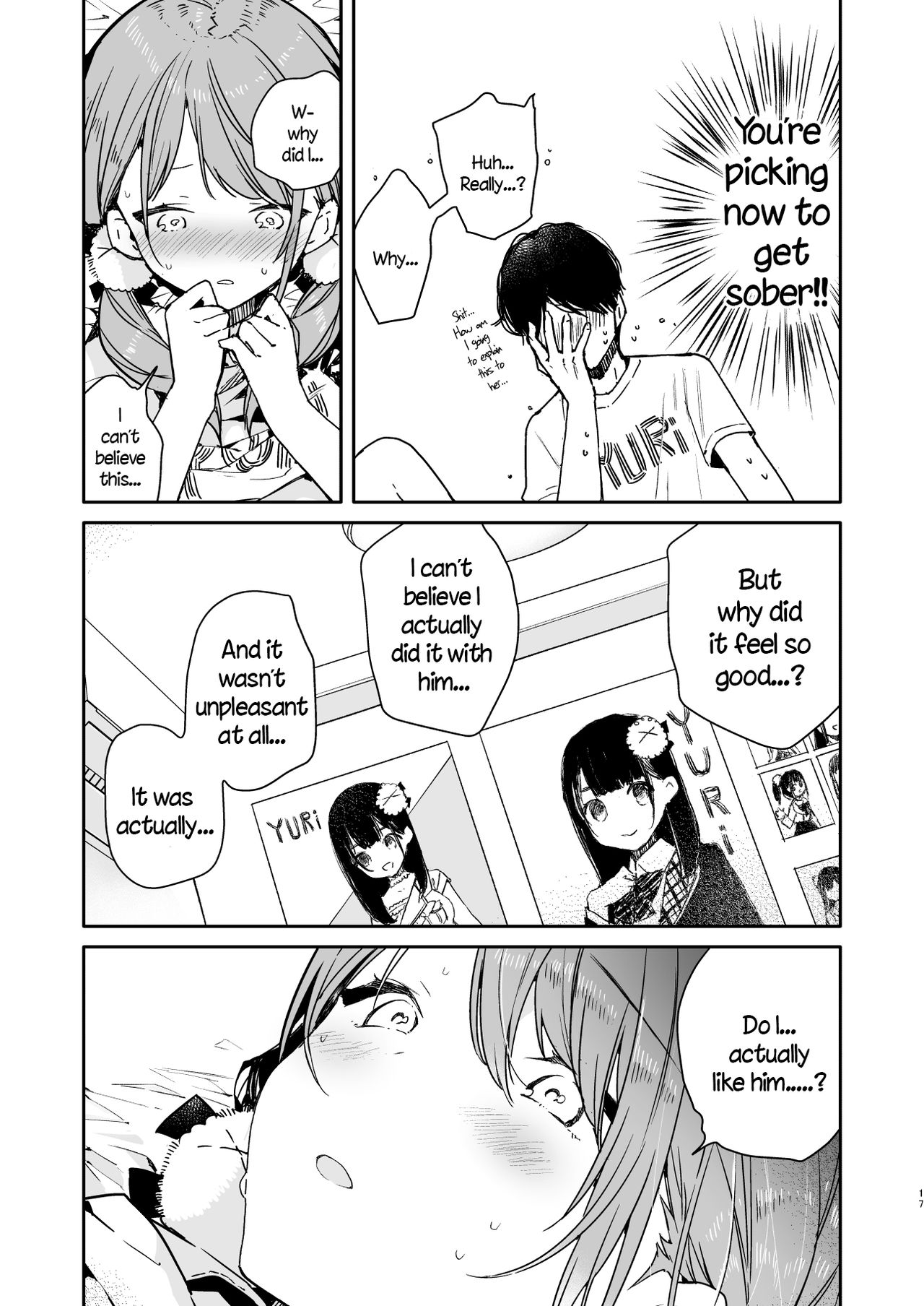 Tomodachi no Youna Otaku Kouhai to Deisui Ecchi page 17