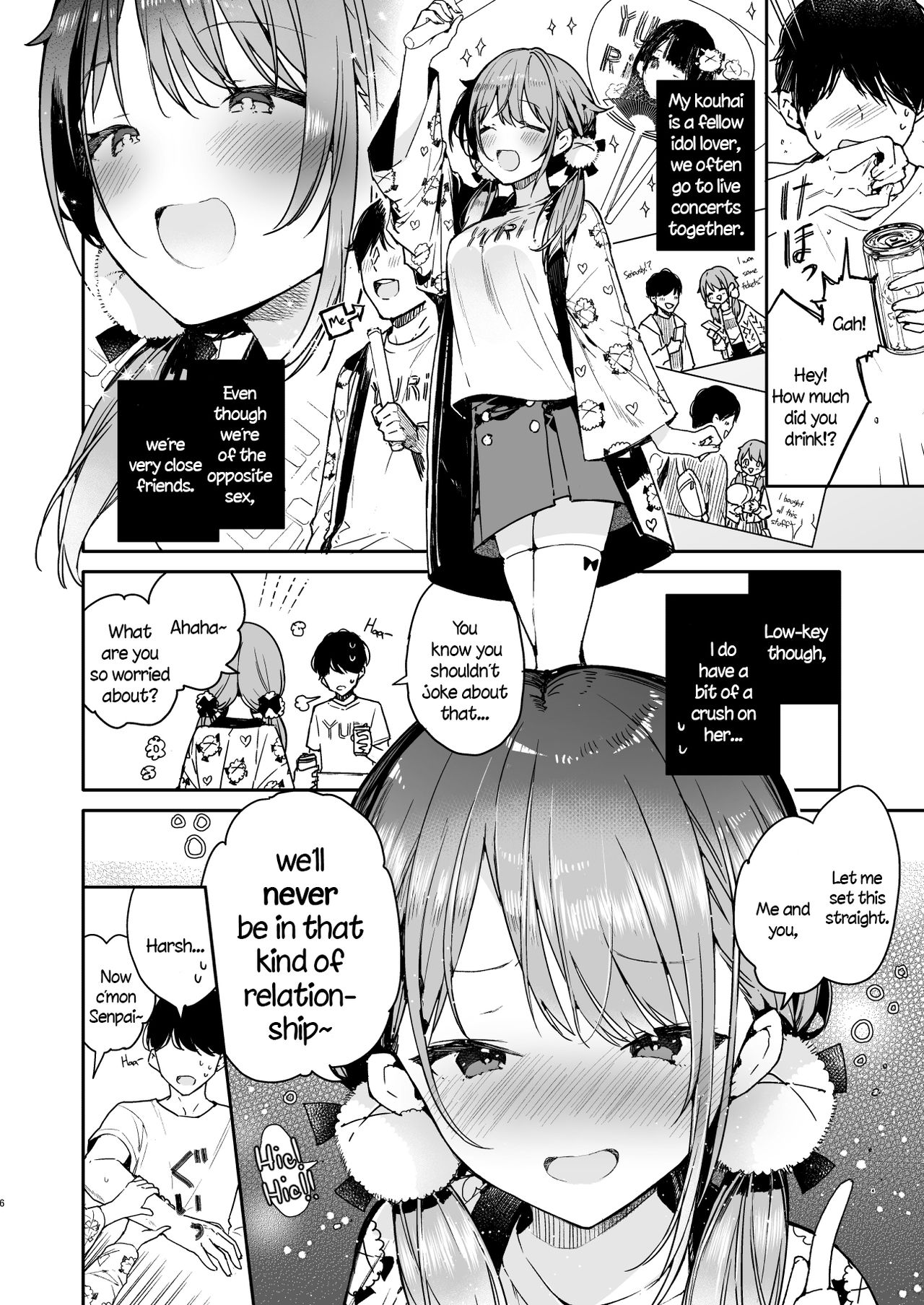 Tomodachi no Youna Otaku Kouhai to Deisui Ecchi page 6