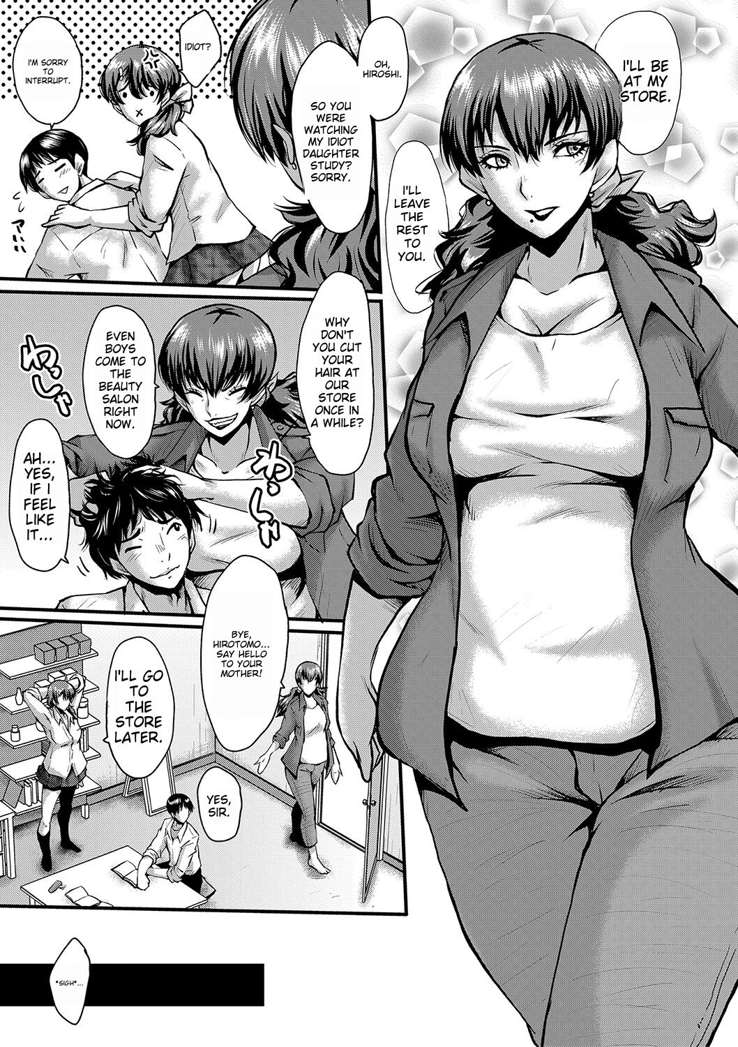 Tomodachi, Osananajimi mo Kaa-san mo Netorareru page 5