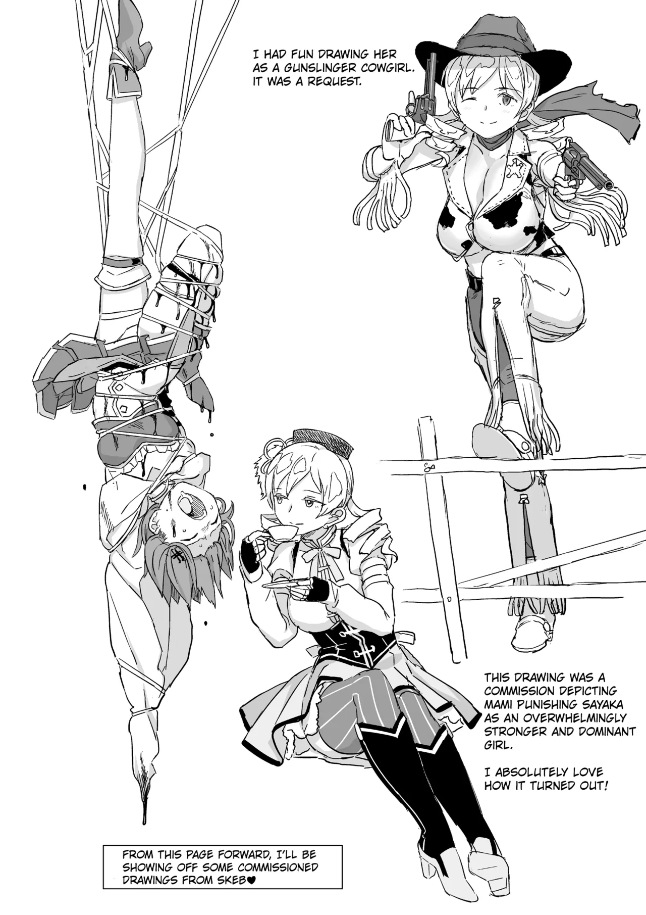 Tomoe Mami X-gakusei Enjou Kousai page 49