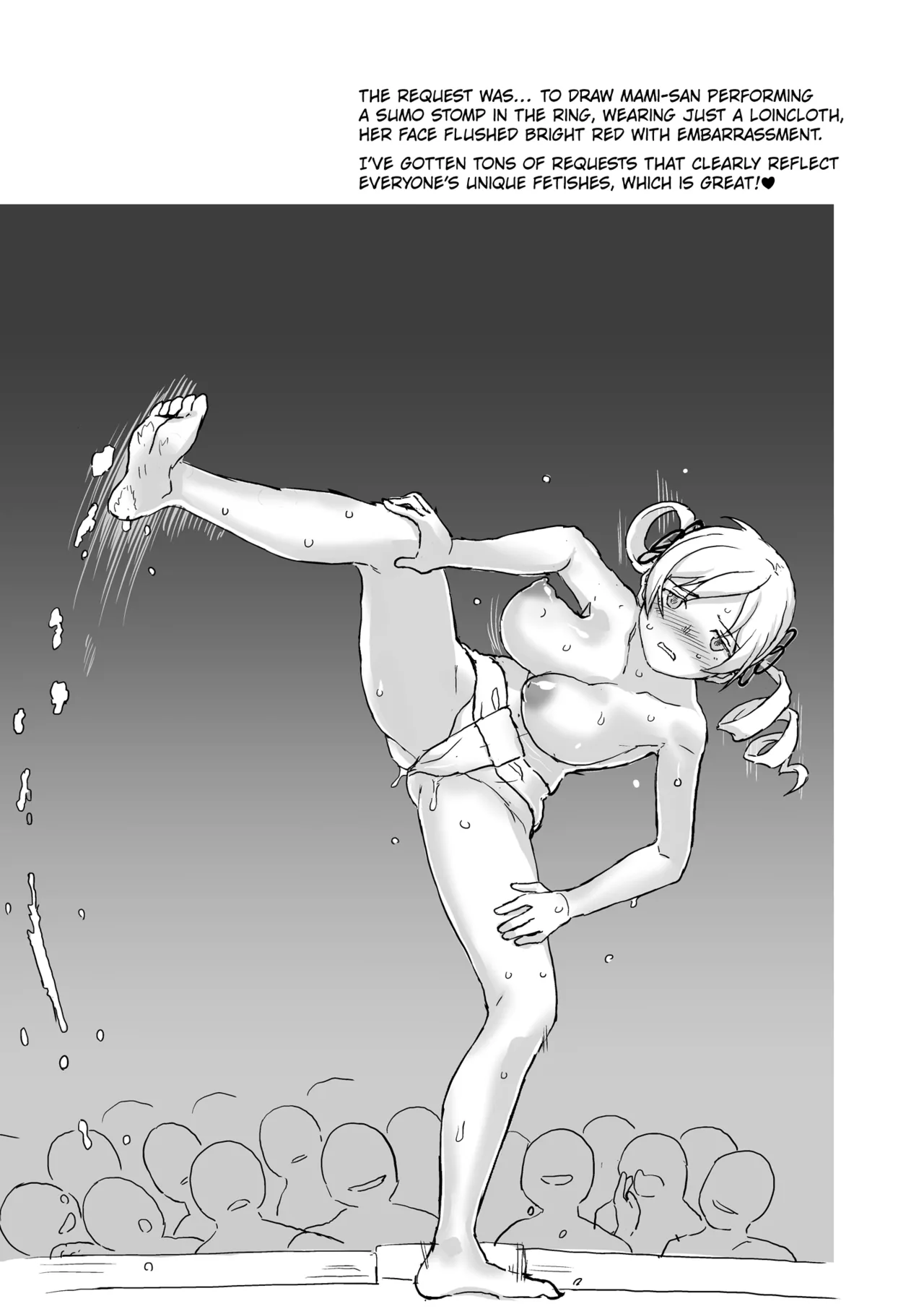Tomoe Mami X-gakusei Enjou Kousai page 56