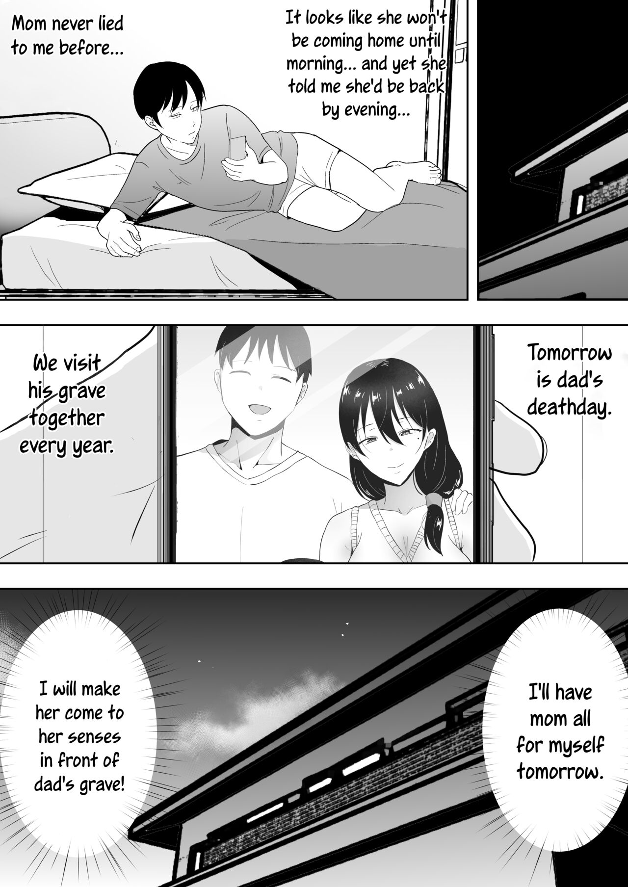 TomoKano Kaa-chan 3 ~Daisuki na Hahaoya ga Akuyuu Chinpo ni Haramu made~ page 32