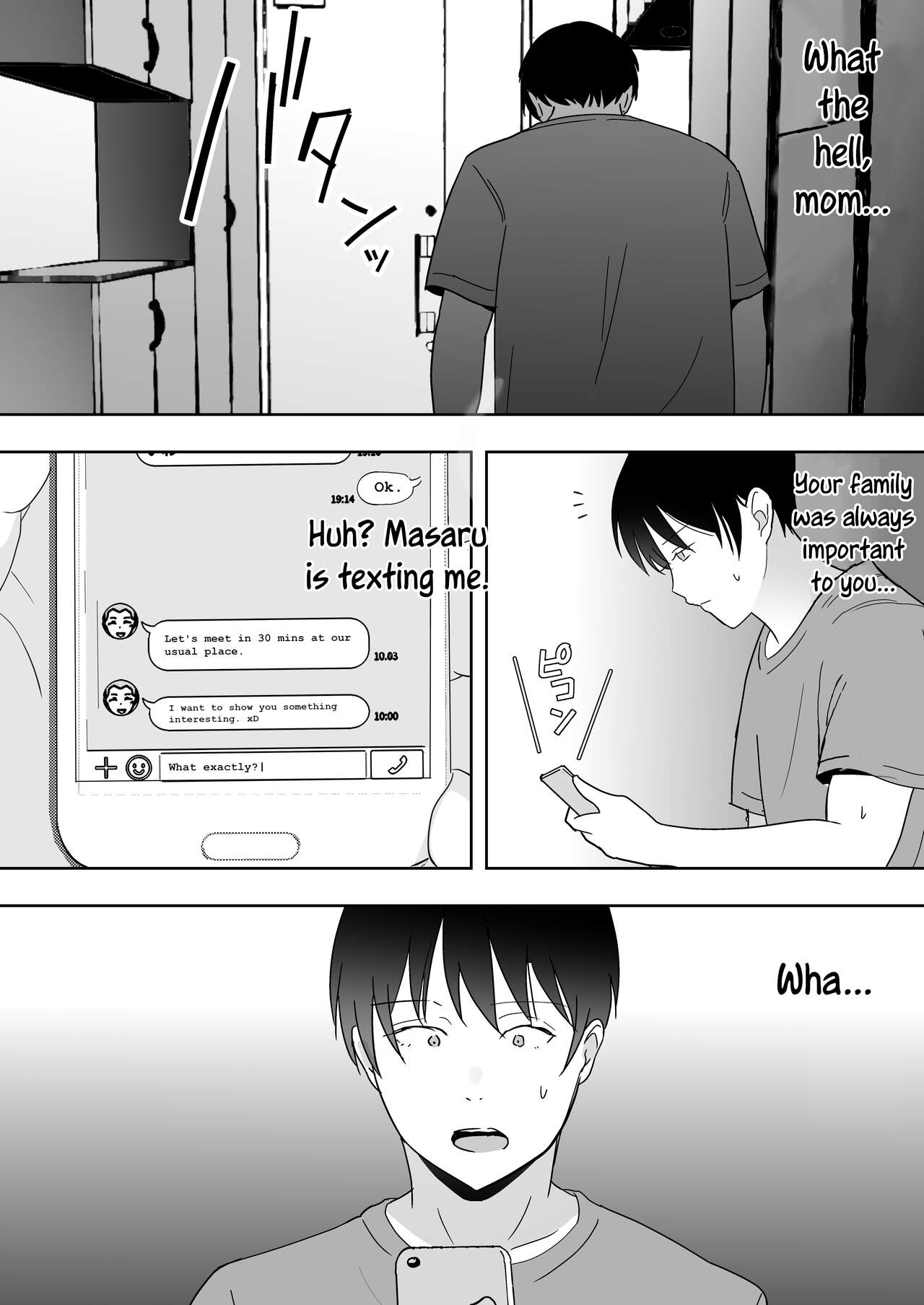 TomoKano Kaa-chan 3 ~Daisuki na Hahaoya ga Akuyuu Chinpo ni Haramu made~ page 34