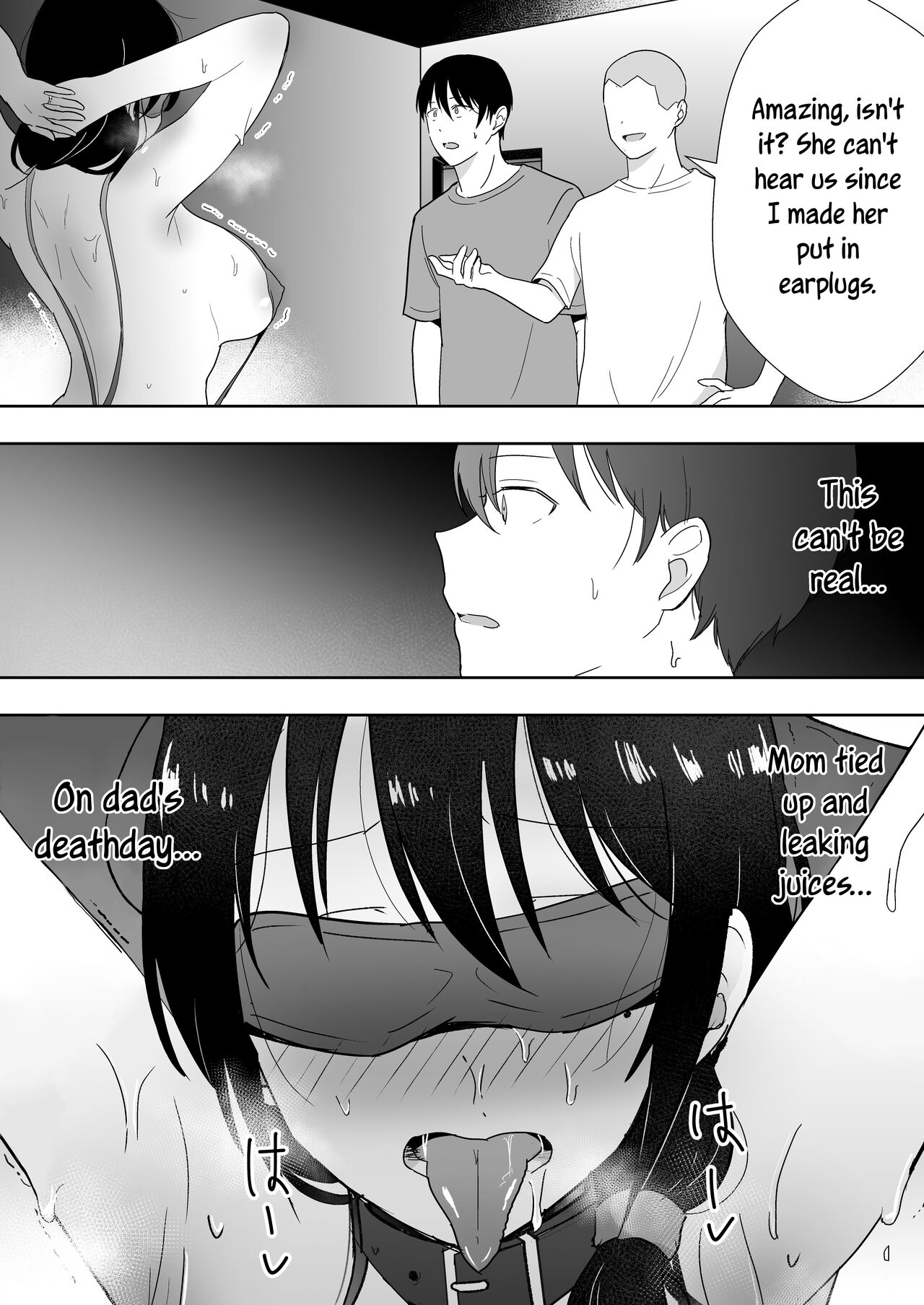 TomoKano Kaa-chan 3 ~Daisuki na Hahaoya ga Akuyuu Chinpo ni Haramu made~ page 38