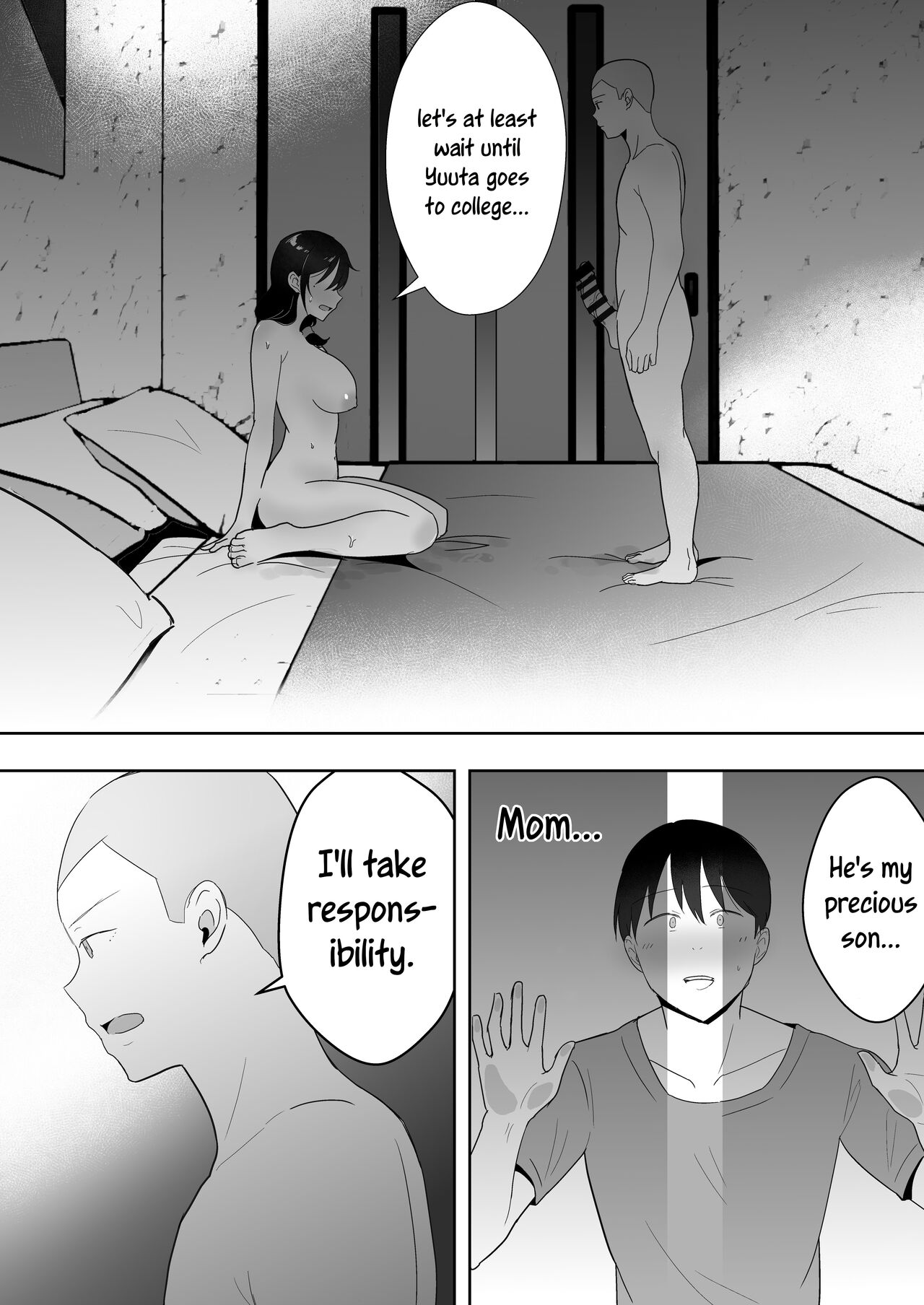 TomoKano Kaa-chan 3 ~Daisuki na Hahaoya ga Akuyuu Chinpo ni Haramu made~ page 59