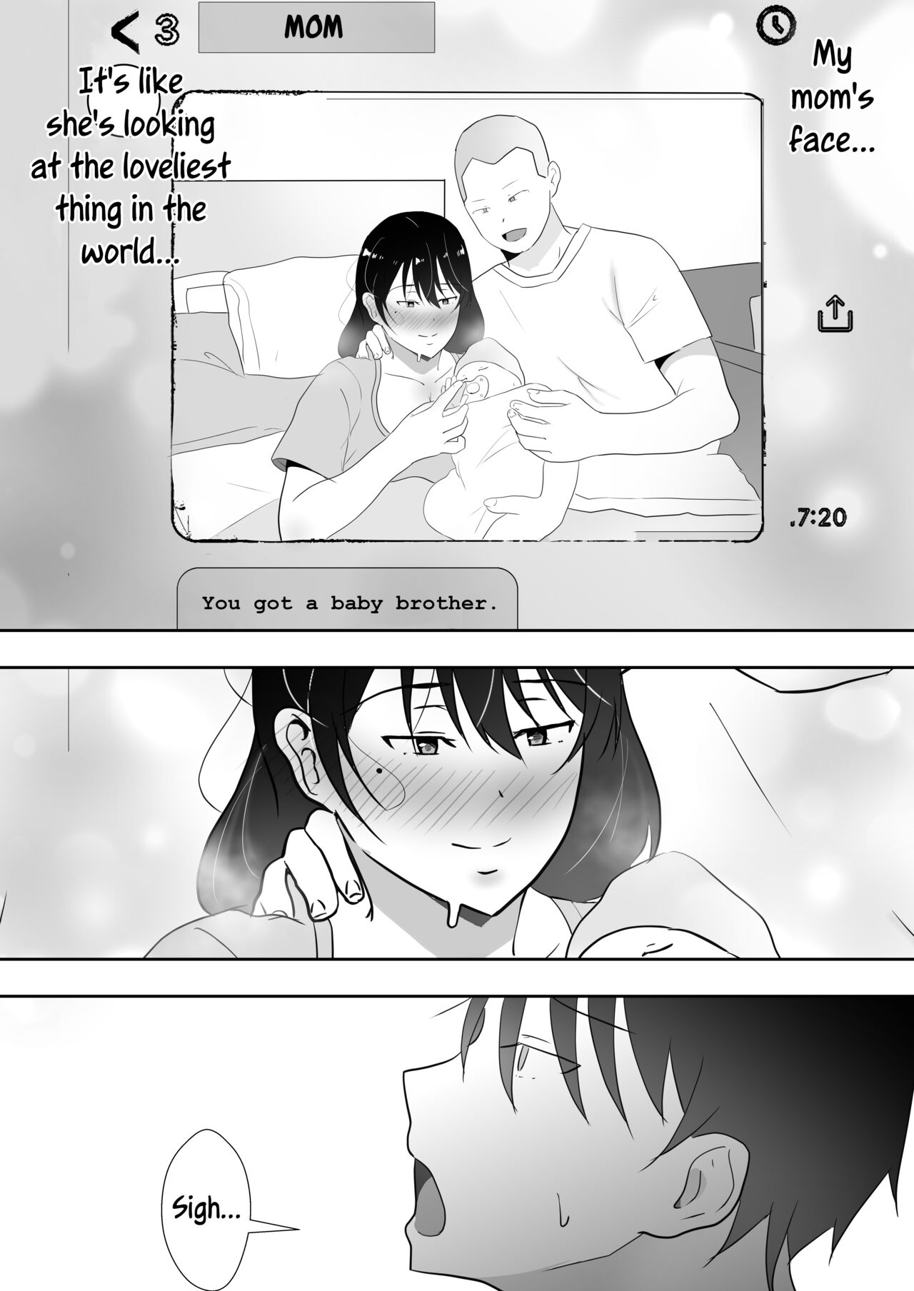 TomoKano Kaa-chan 3 ~Daisuki na Hahaoya ga Akuyuu Chinpo ni Haramu made~ page 85