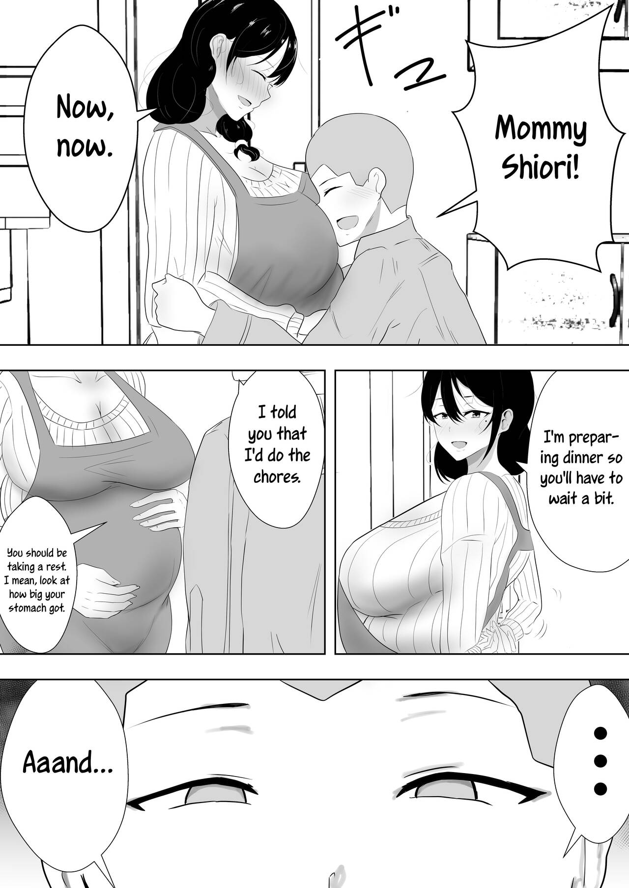 Tomokano Kaa-chan Soushuuhen Kakiorishi Manga page 4