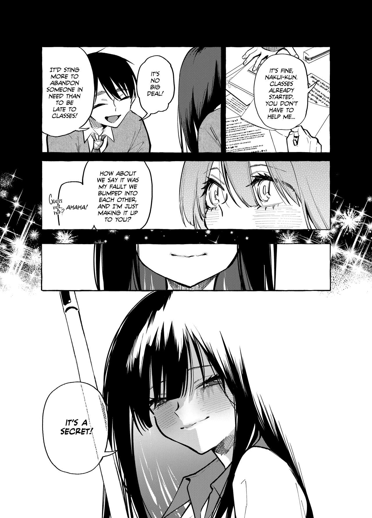 Tonari no Seki no Mamiya-san - Mamiya shows off her boobs. page 39