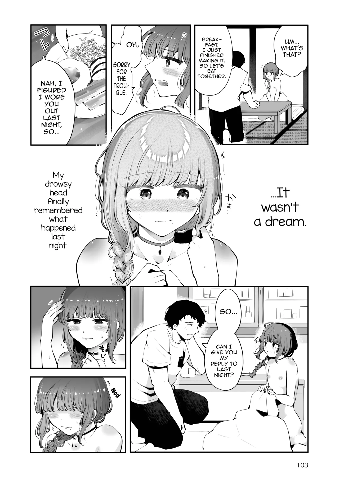 Toomawari no Yoru page 102