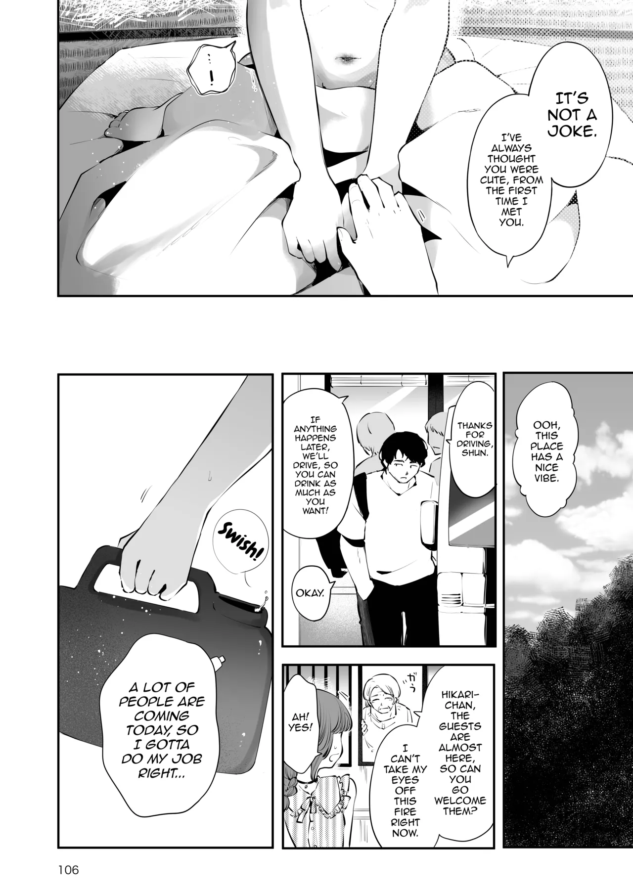 Toomawari no Yoru page 105
