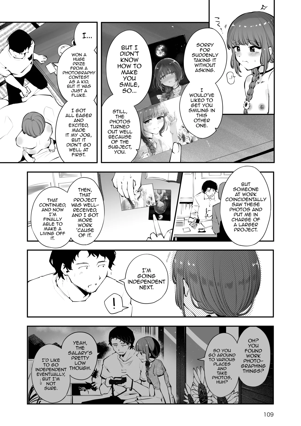 Toomawari no Yoru page 108