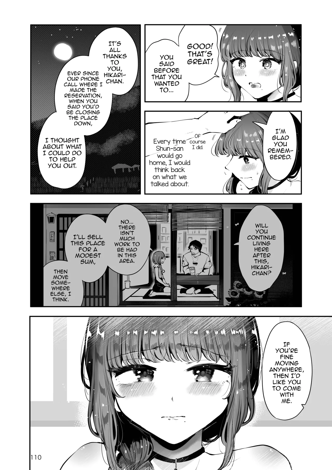 Toomawari no Yoru page 109