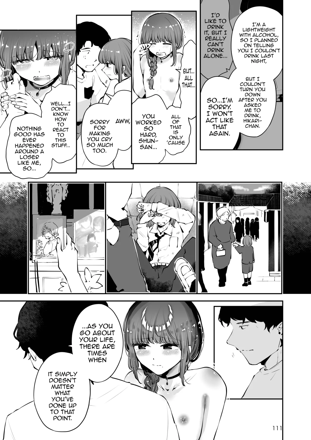 Toomawari no Yoru page 110