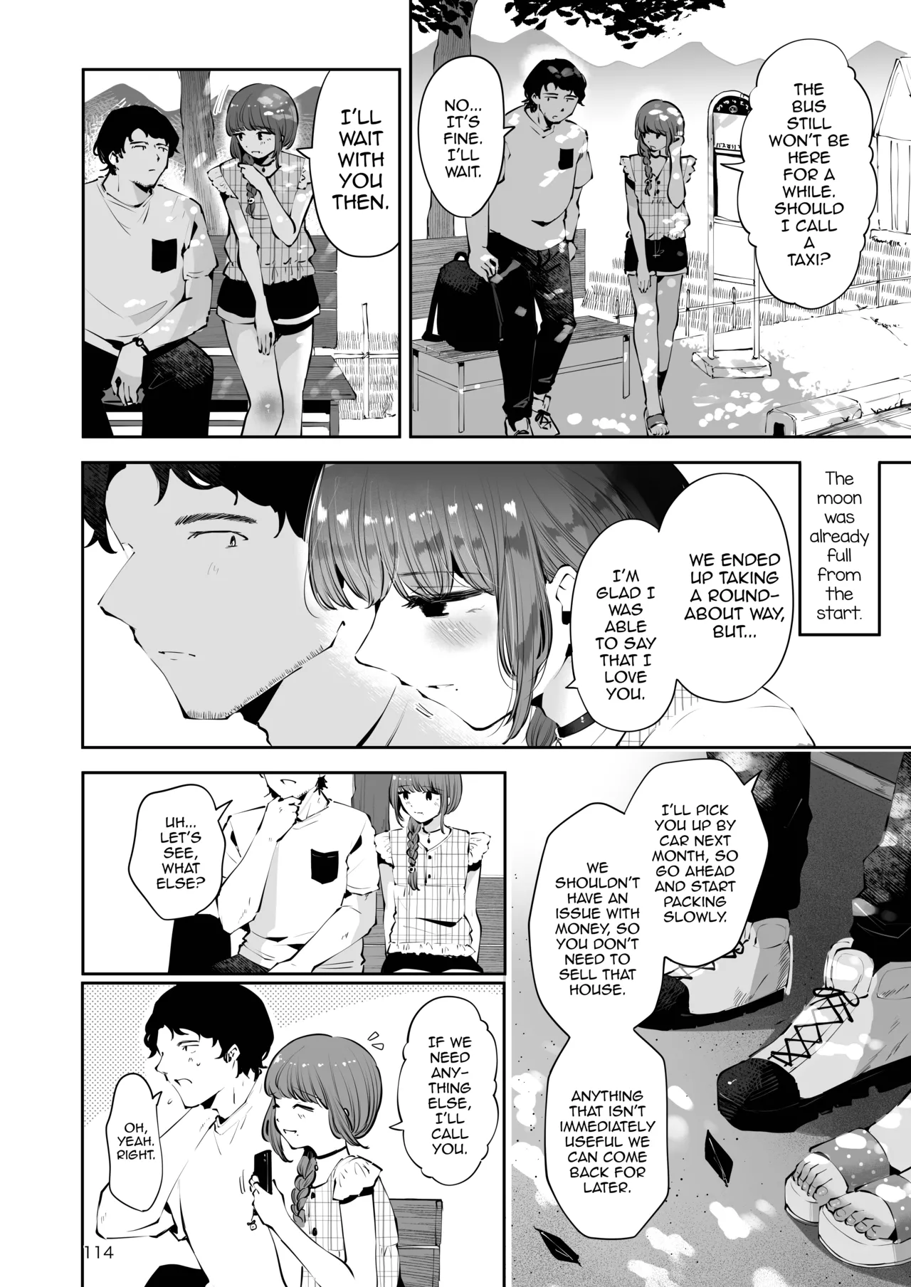 Toomawari no Yoru page 113